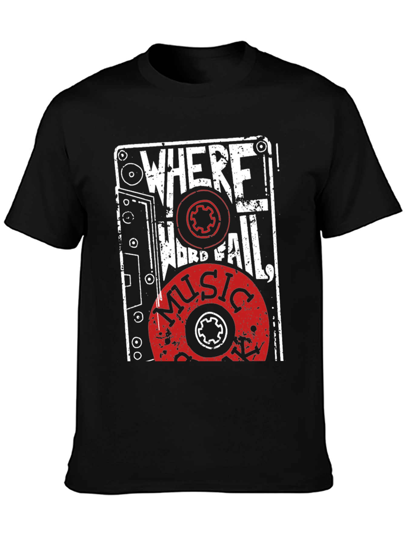 Music Cassette Graphic Tee