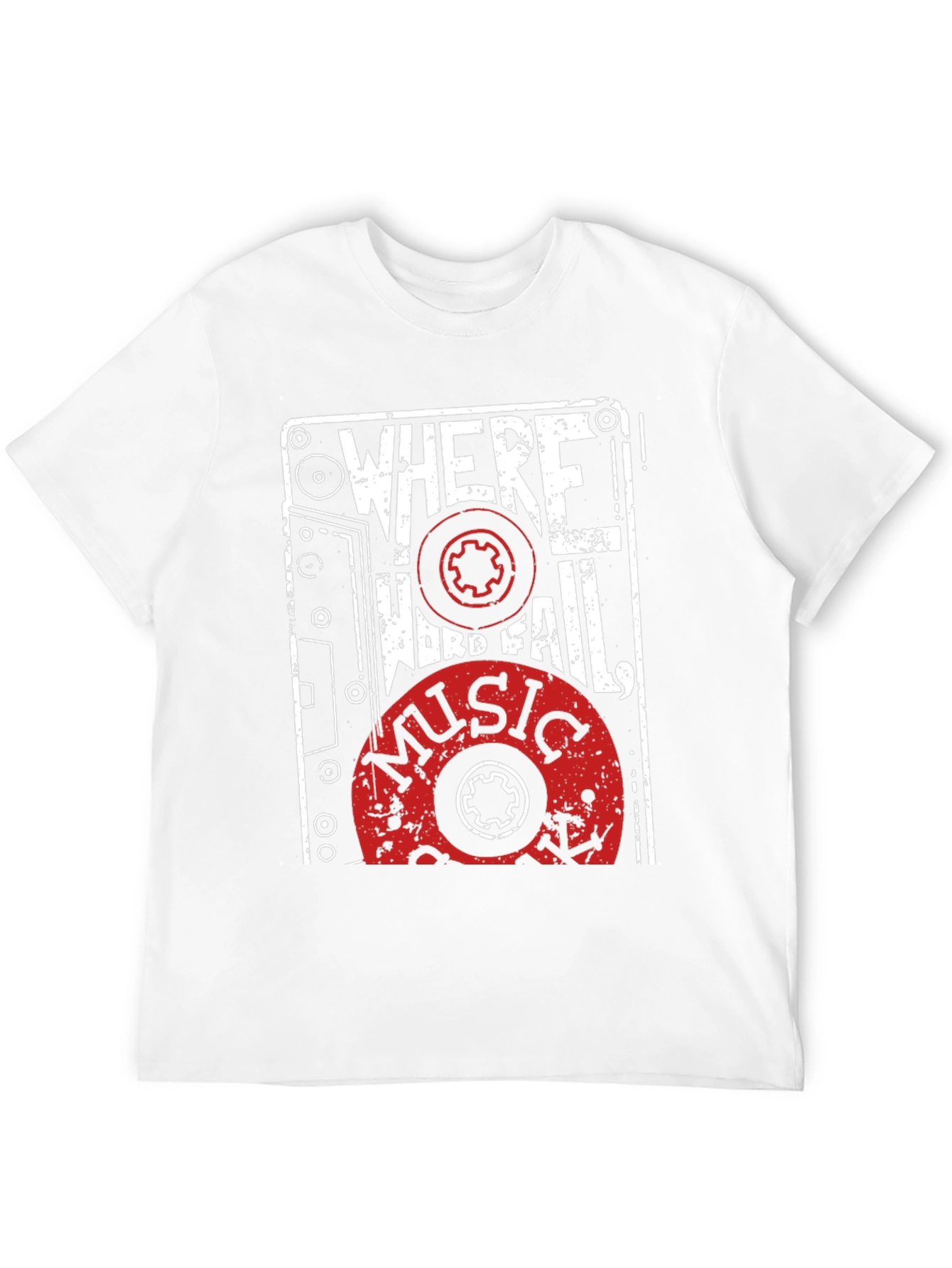 Music Cassette Graphic Tee
