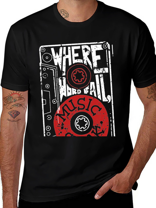 Music Cassette Graphic Tee