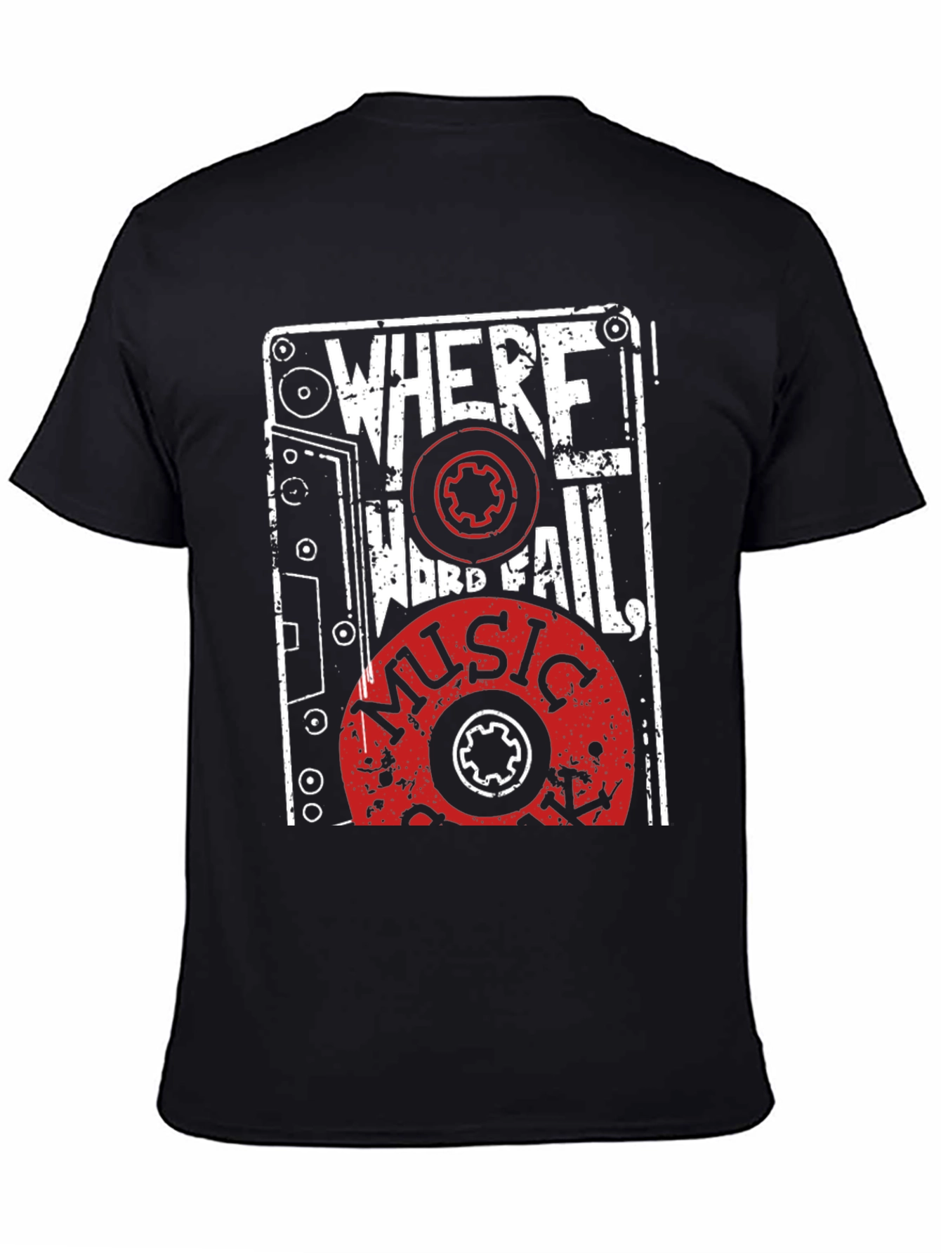 Music Cassette Graphic Tee
