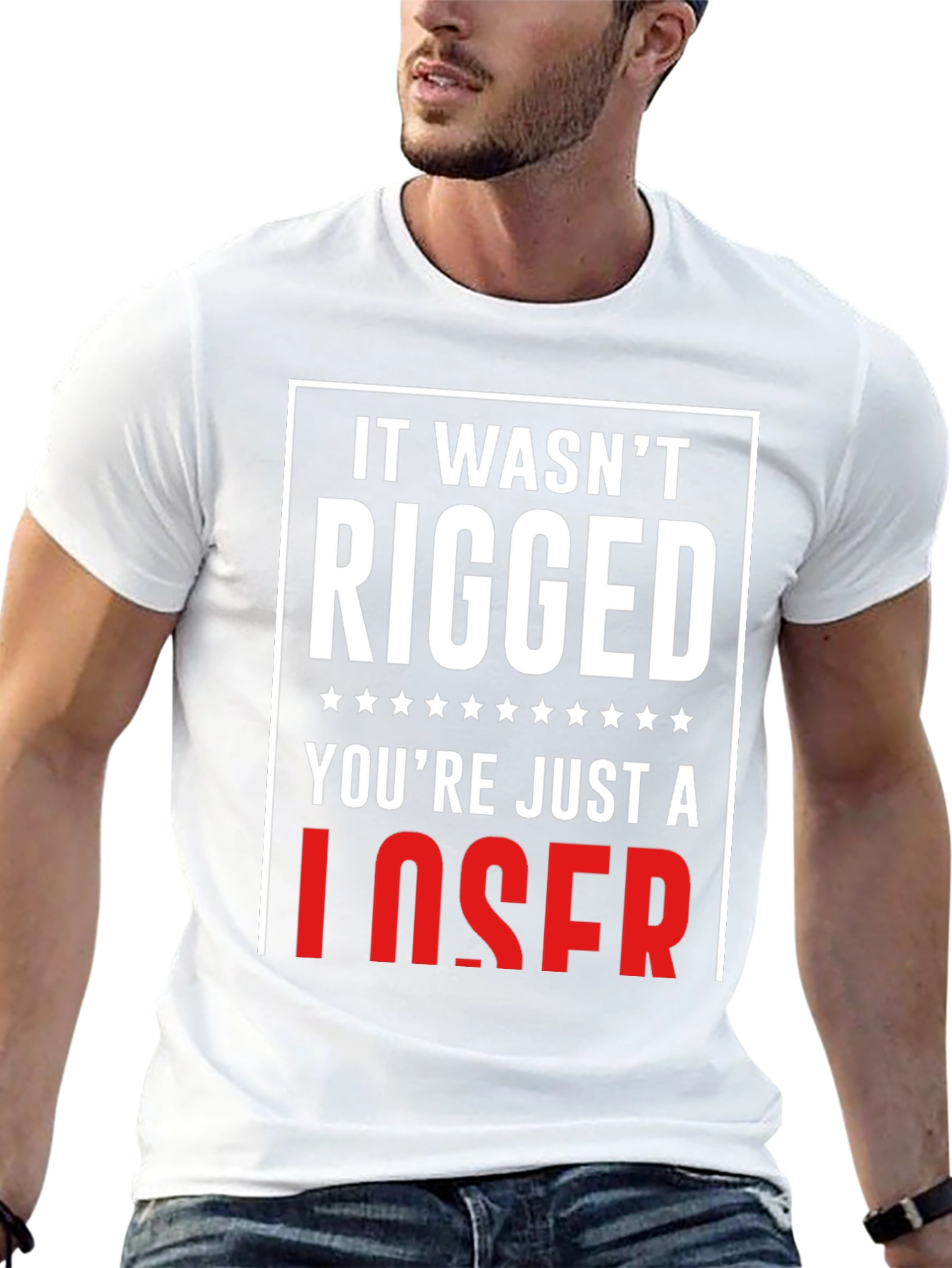 It Wasnt Rigged T-Shirt - Funny Political Tee