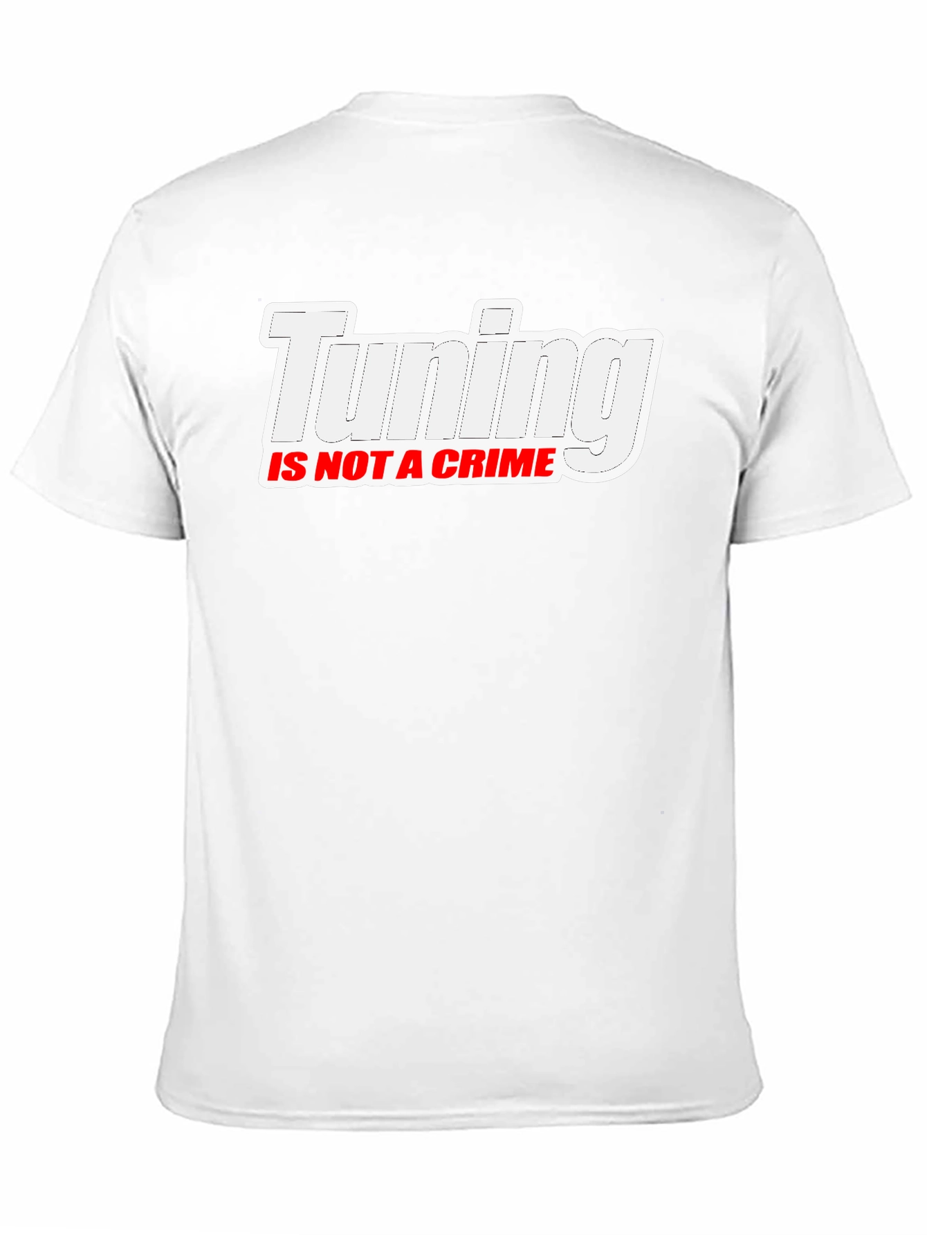 Tuning Is Not A Crime Black T-Shirt