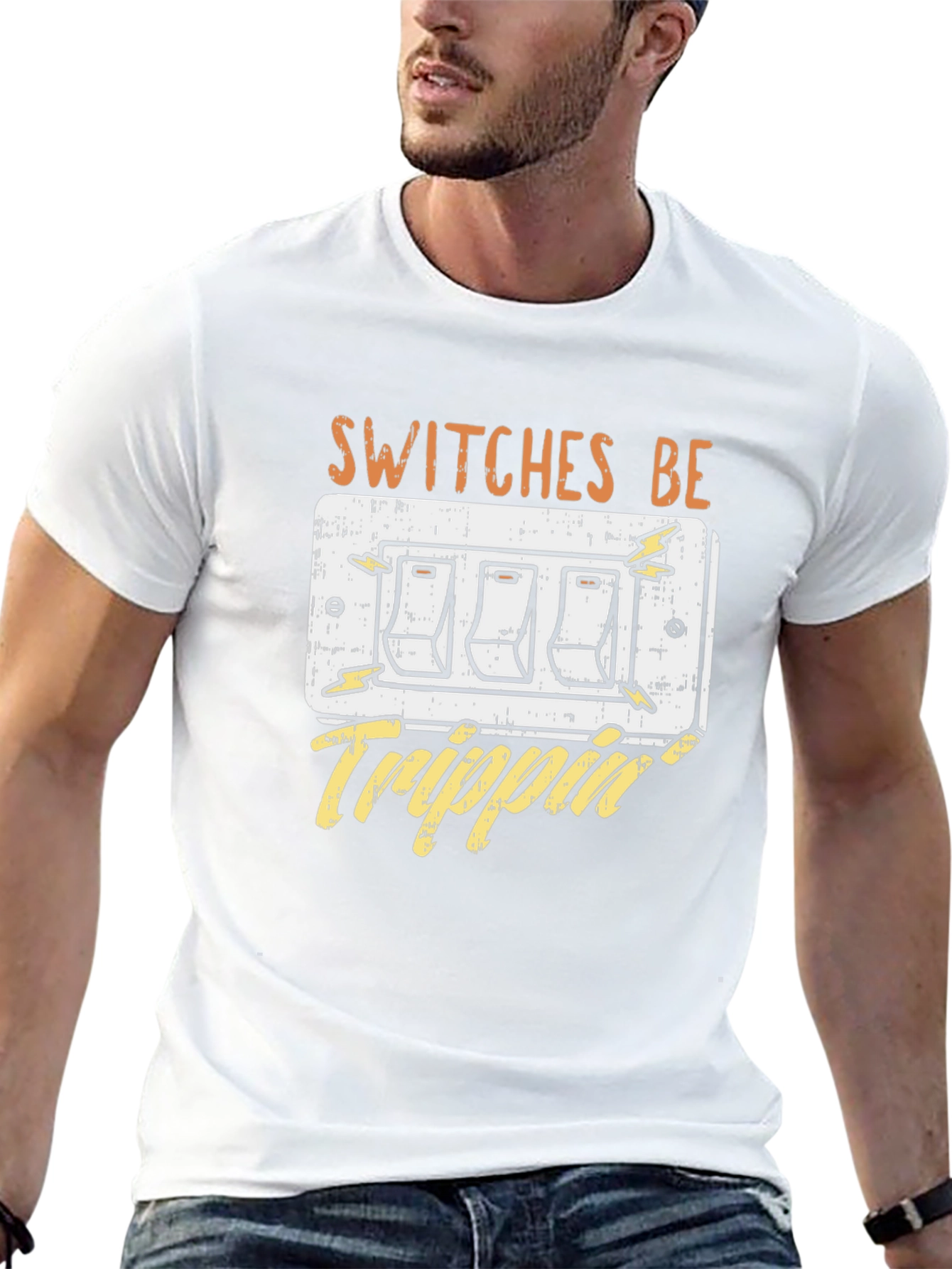 Switches Be Trippin Funny Graphic T-Shirt