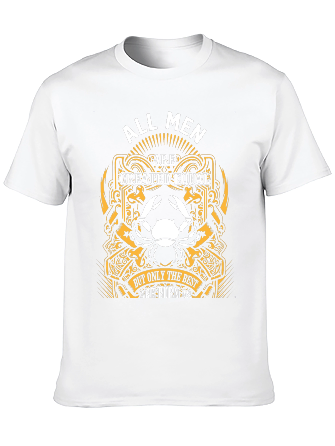 Cancer Zodiac Mens Graphic T-Shirt
