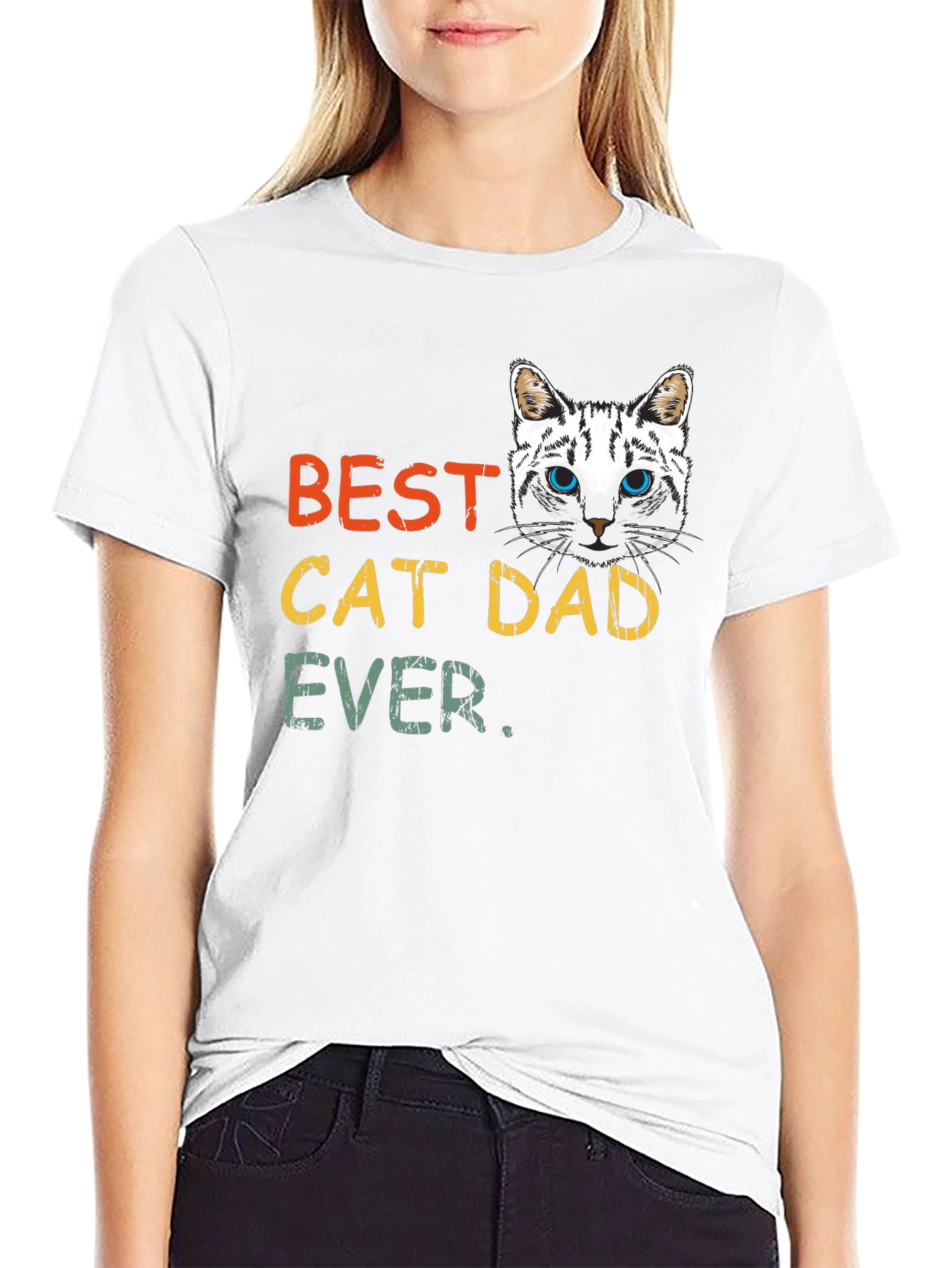 Best Cat Dad Ever T-Shirt
