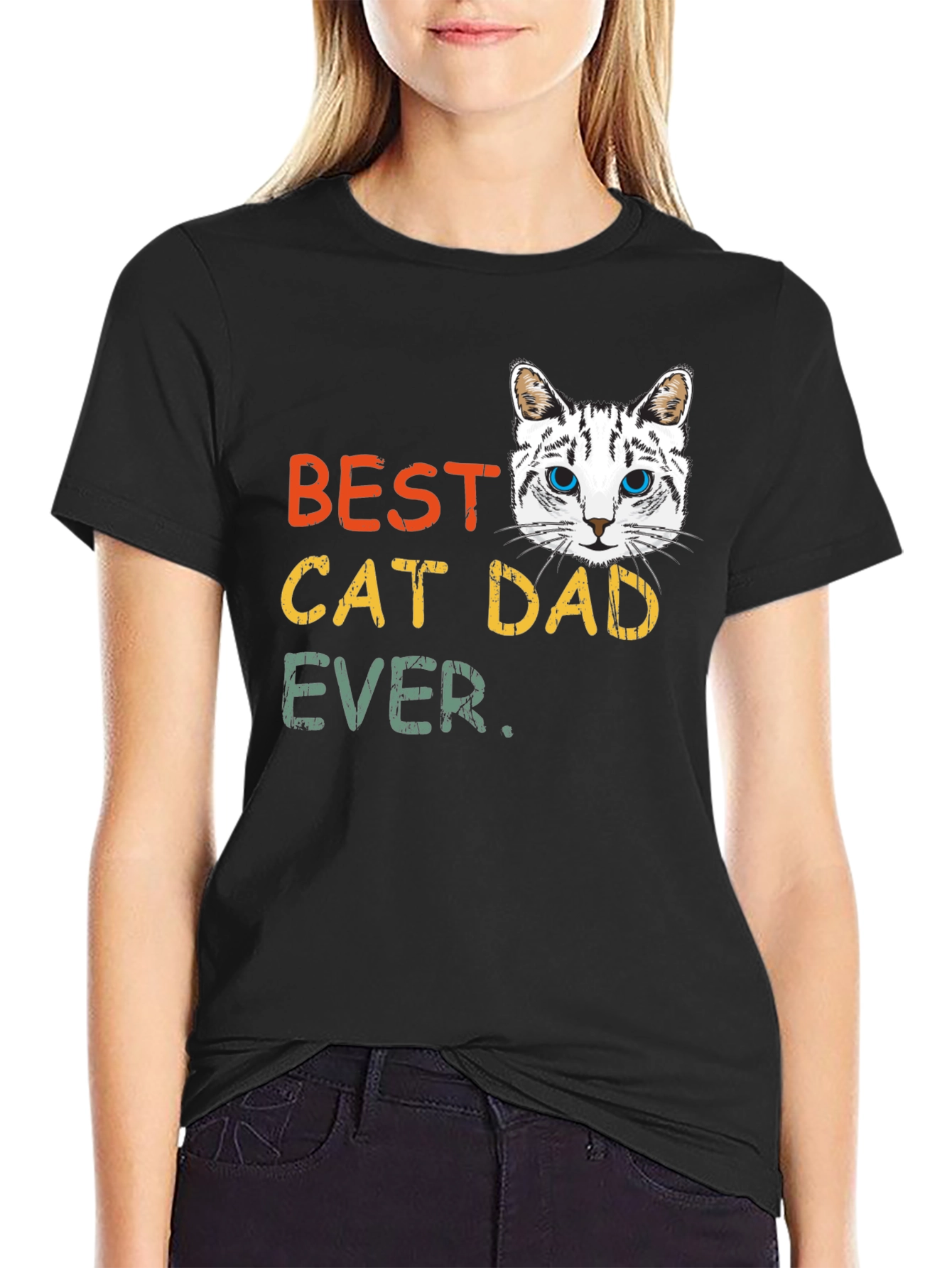Best Cat Dad Ever T-Shirt