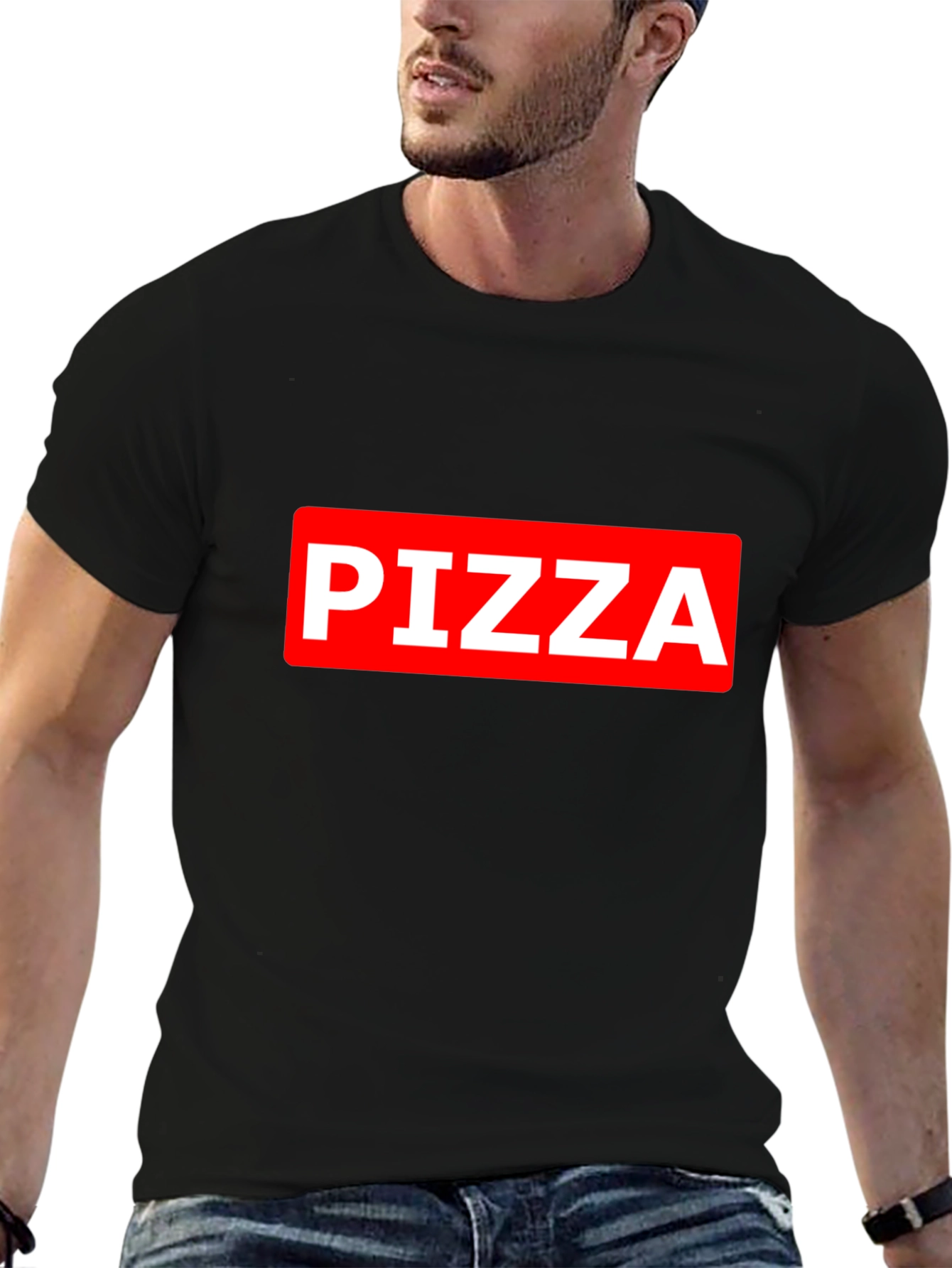 Pizza Graphic T-Shirt - Soft Cotton Tee