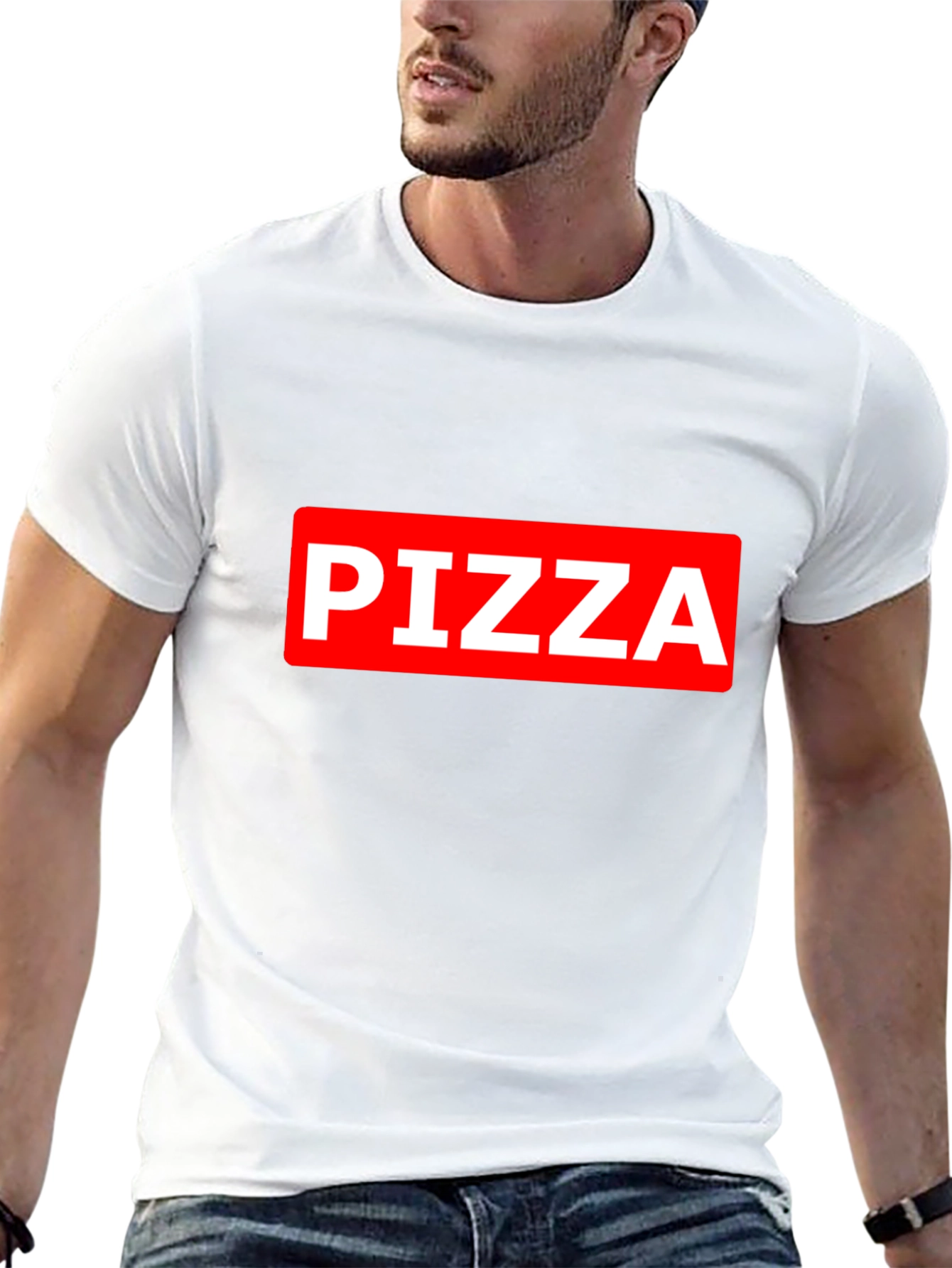 Pizza Graphic T-Shirt - Soft Cotton Tee