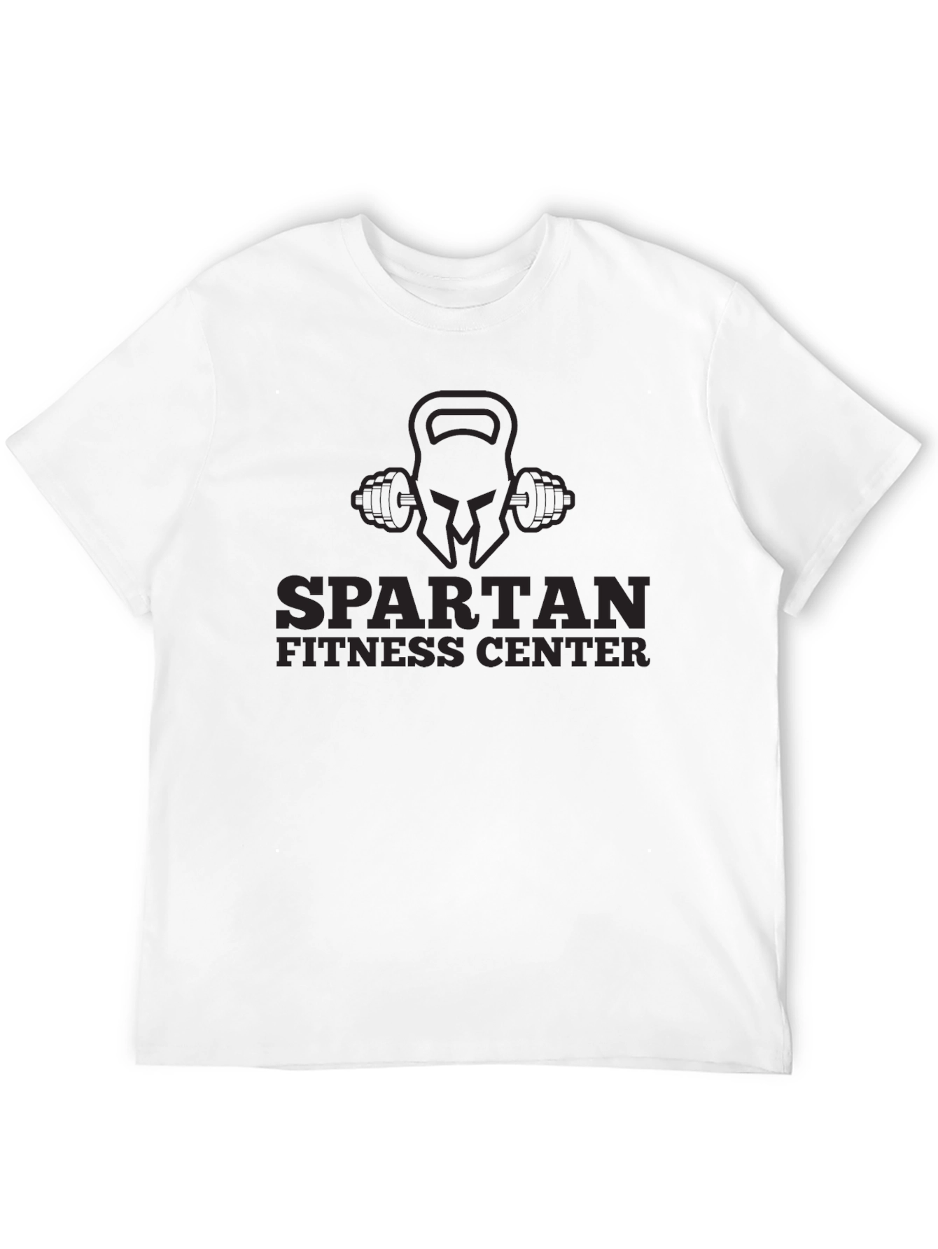Spartan Fitness Center Black T-Shirt