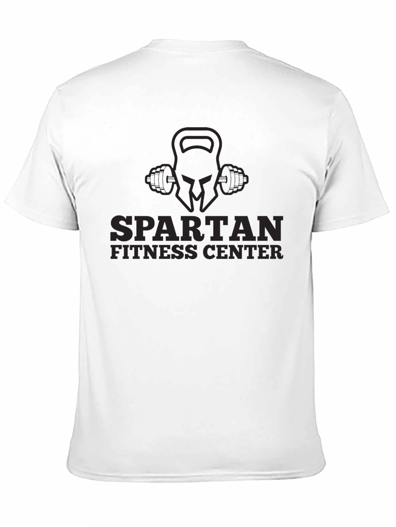 Spartan Fitness Center Black T-Shirt
