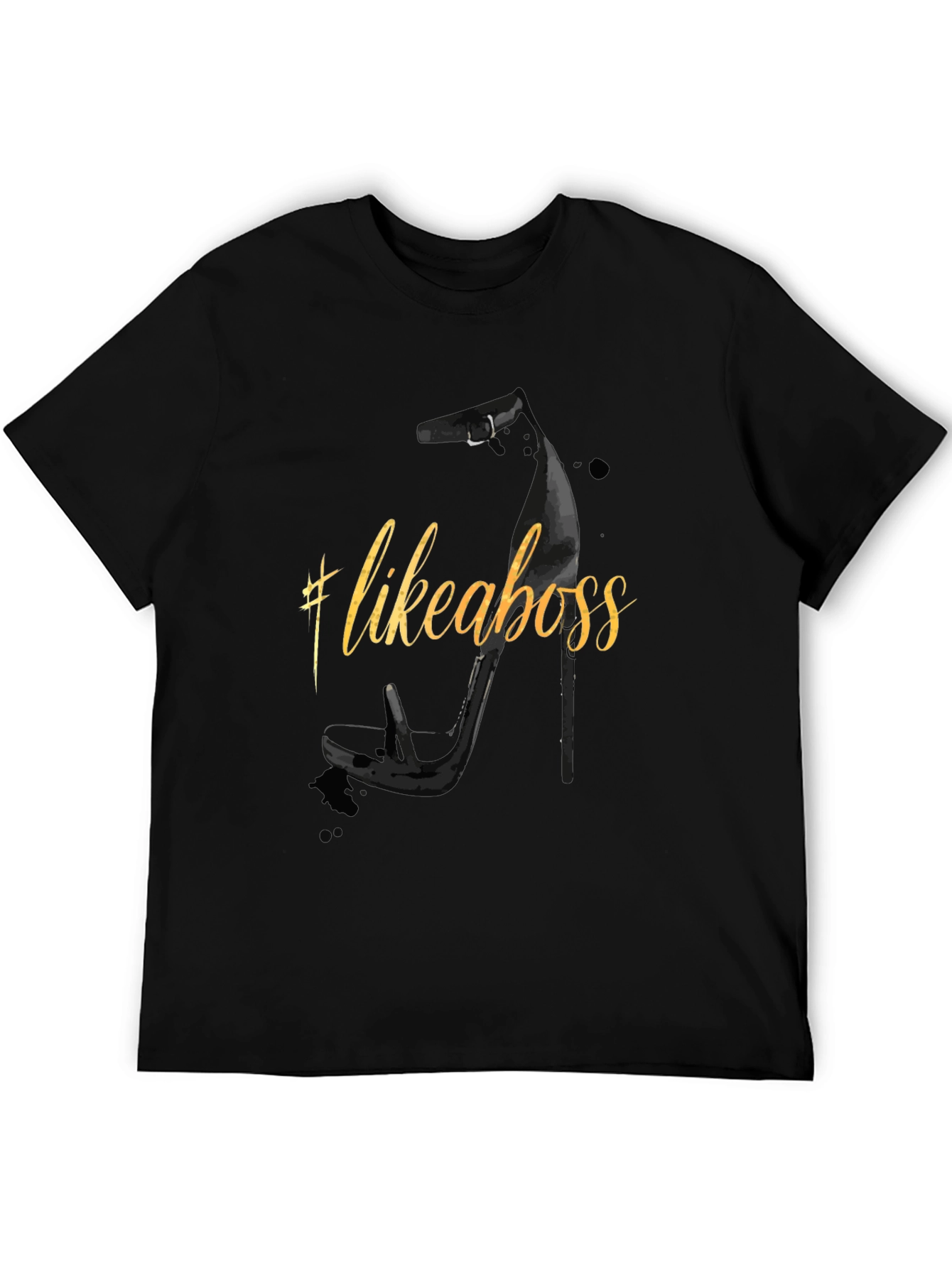 Like A Boss High Heel Graphic T-Shirt