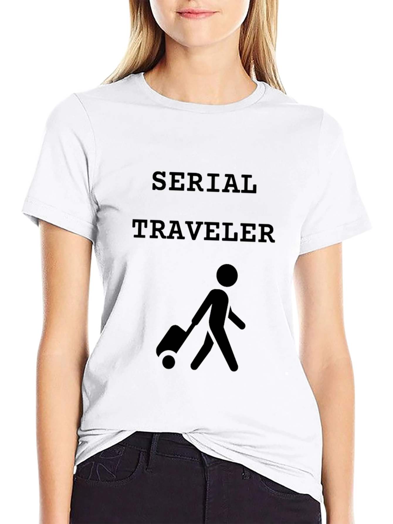Serial Traveler Graphic T-Shirt