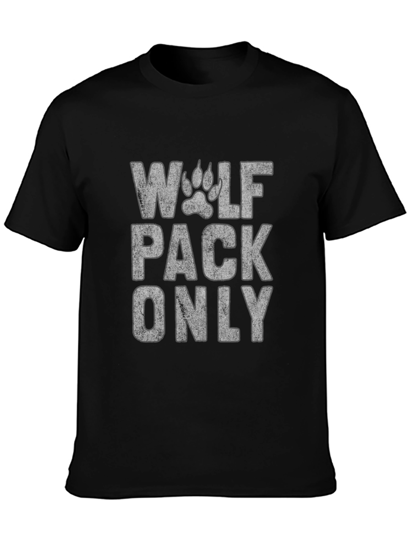 Wolf Pack Only Graphic T-Shirt
