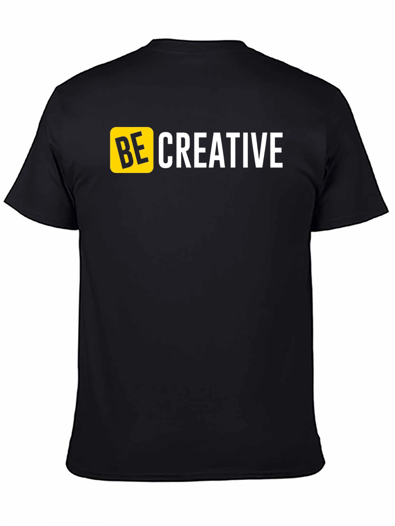 Be Creative Black T-Shirt