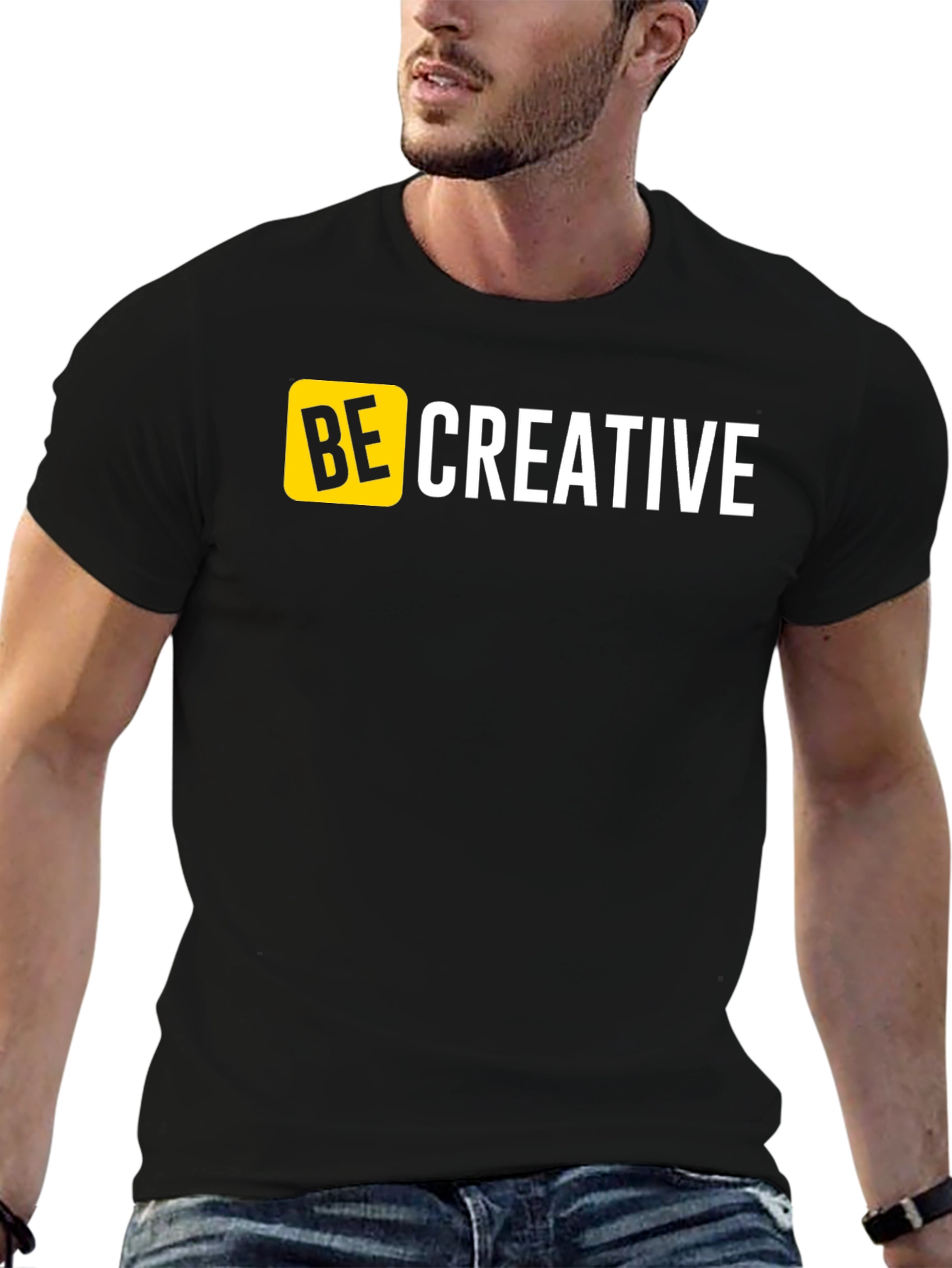 Be Creative Black T-Shirt