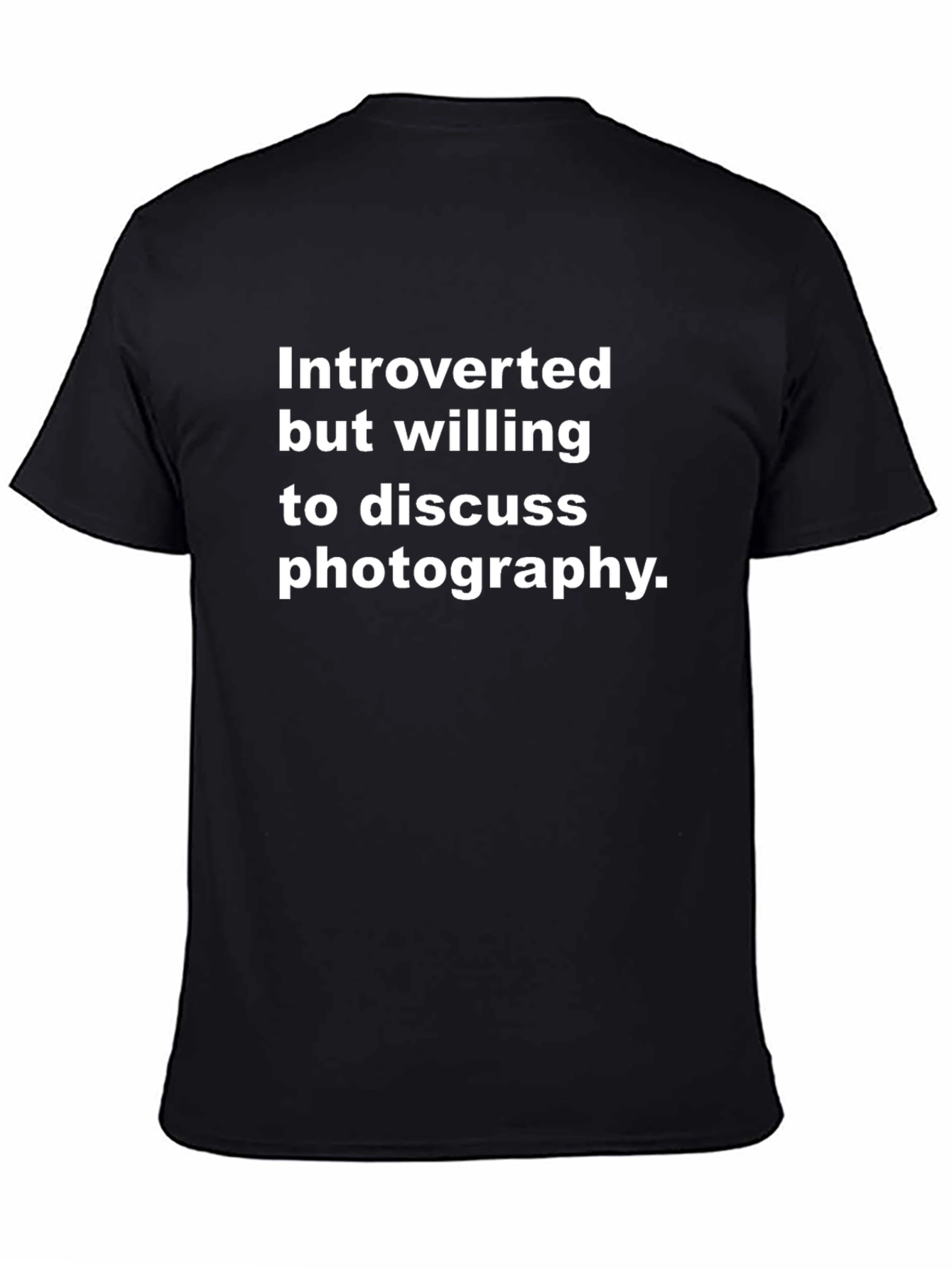 Introverted Photography Enthusiast Tee
