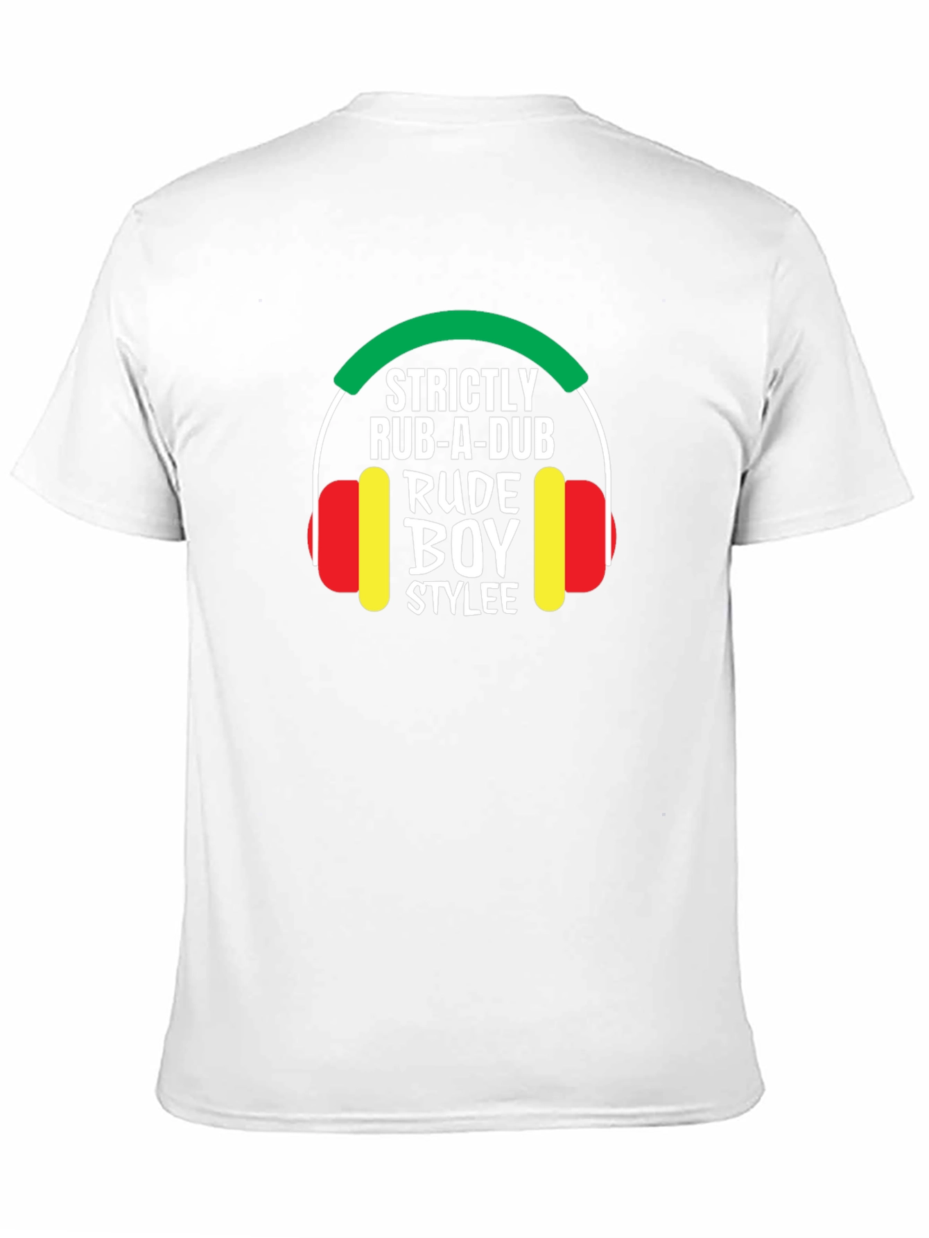 Strictly Rub-A-Dub Rude Boy Stylee Black T-Shirt