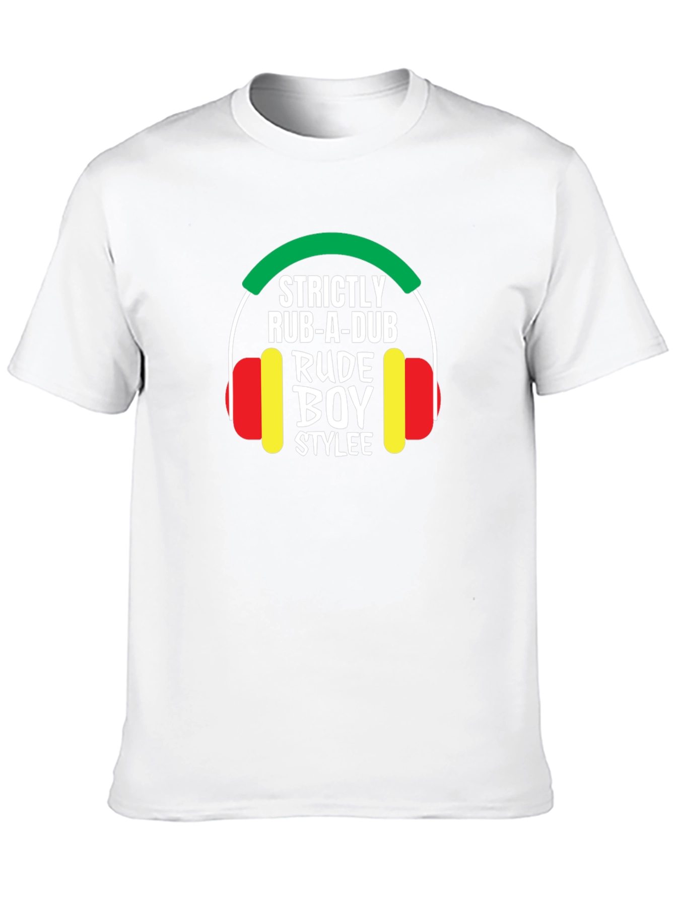 Strictly Rub-A-Dub Rude Boy Stylee Black T-Shirt