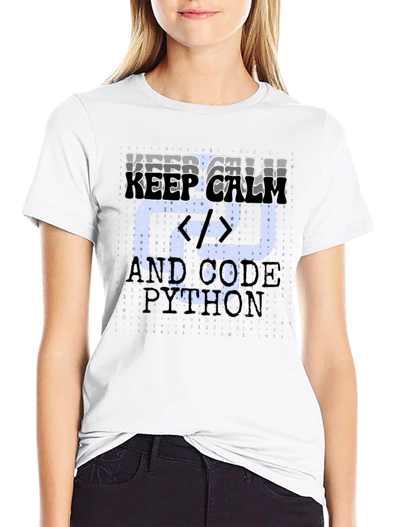 Keep Calm and Code Python T-Shirt