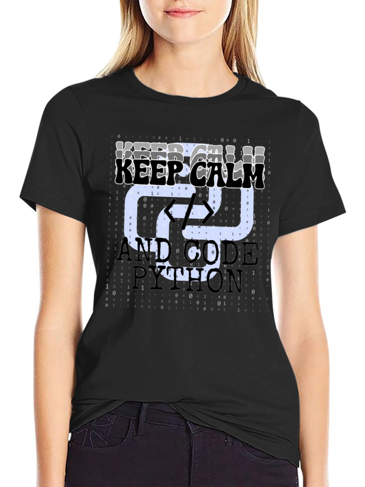 Keep Calm and Code Python T-Shirt