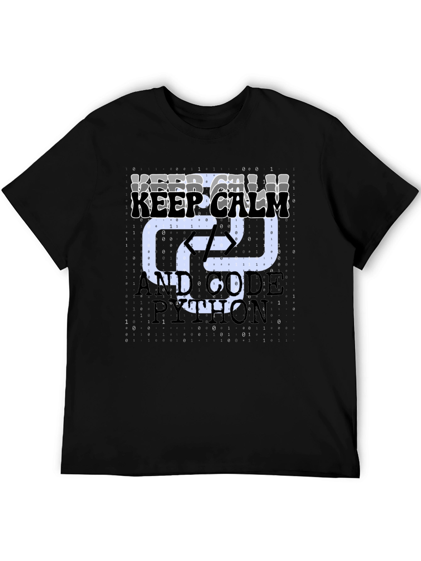 Keep Calm and Code Python T-Shirt