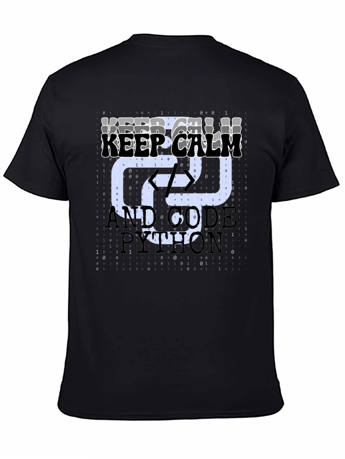 Keep Calm and Code Python T-Shirt