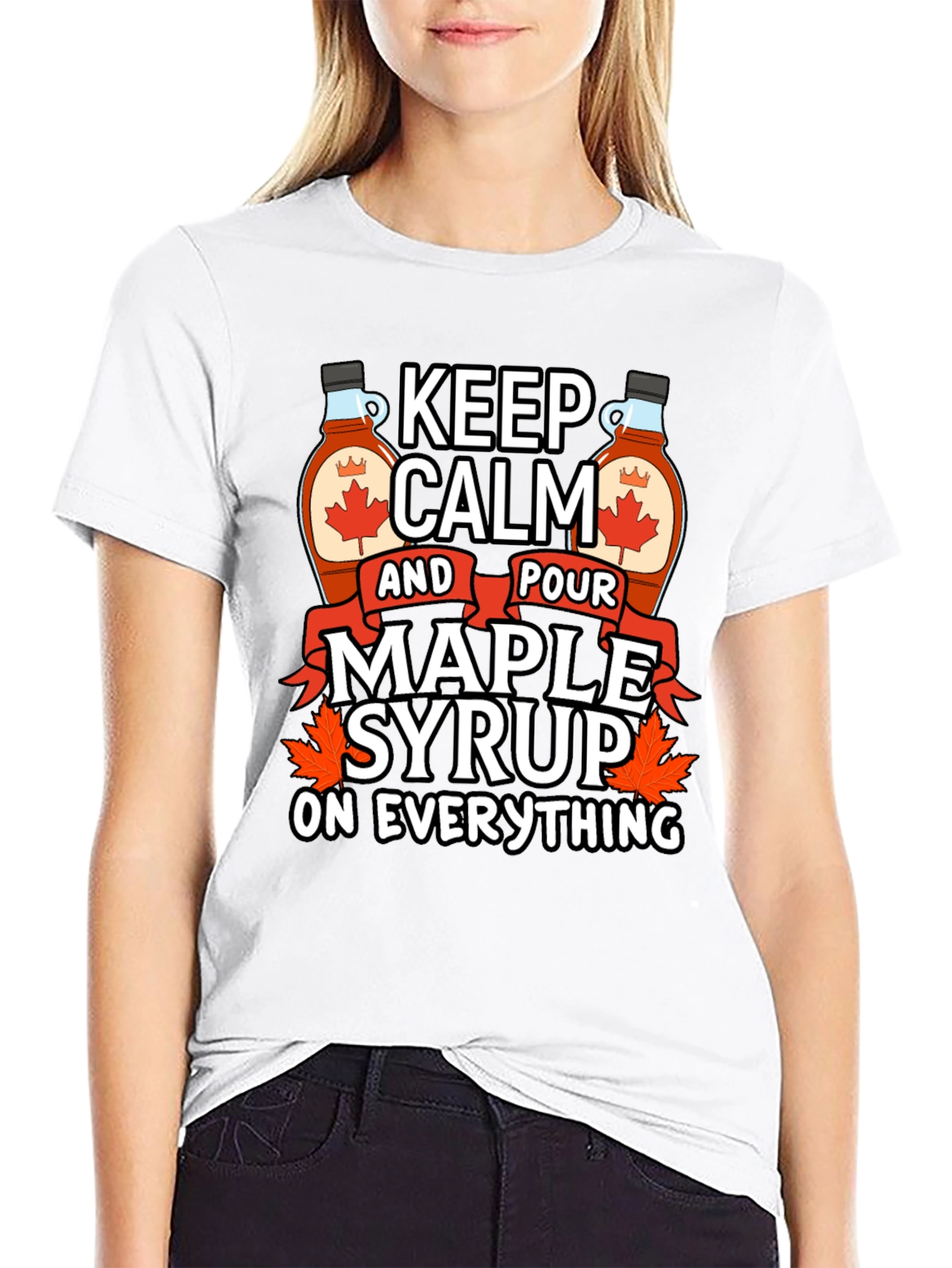 Keep Calm Maple Syrup T-Shirt