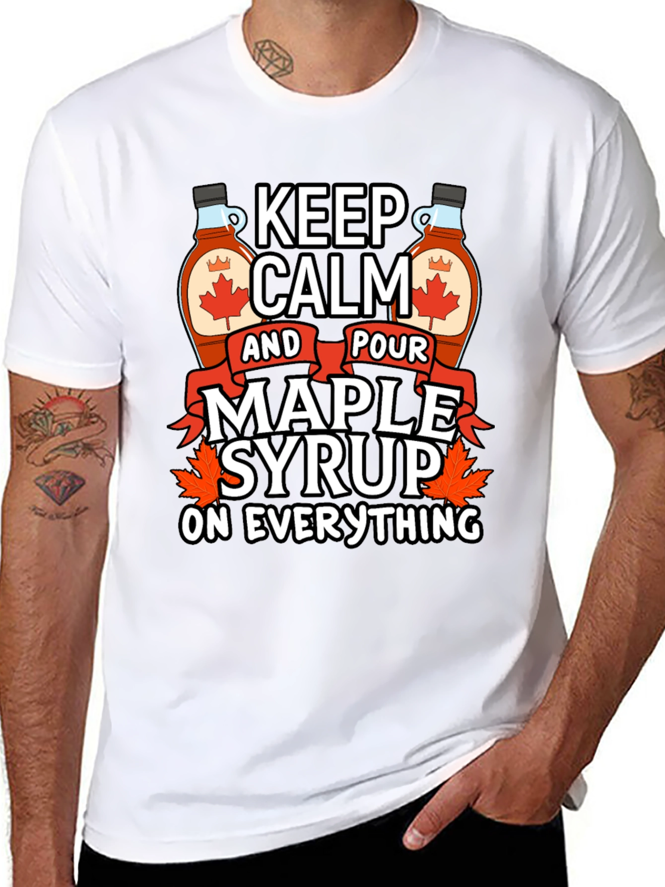 Keep Calm Maple Syrup T-Shirt