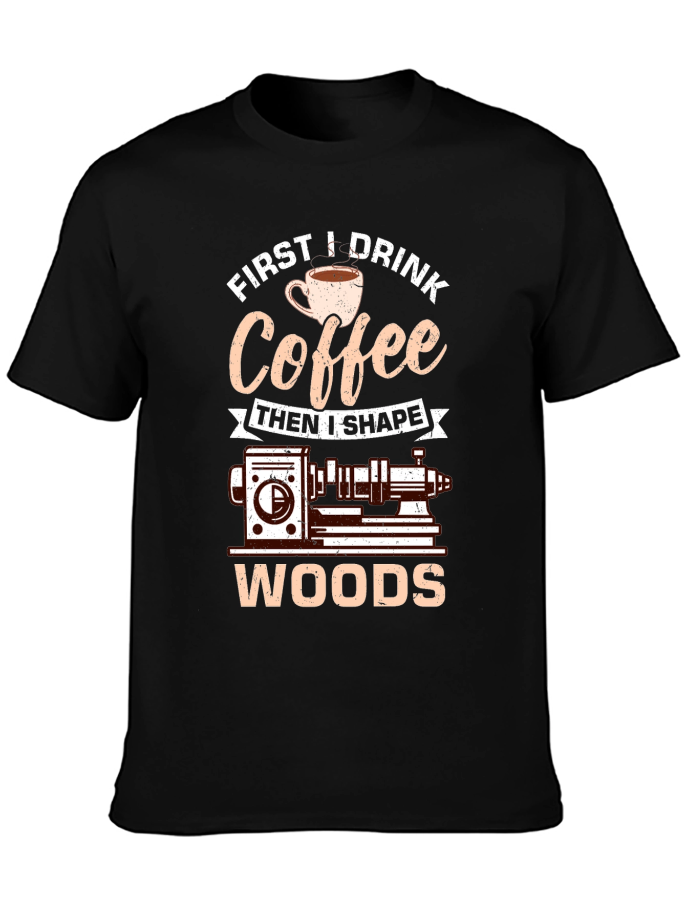 Coffee Then Woods Graphic Tee