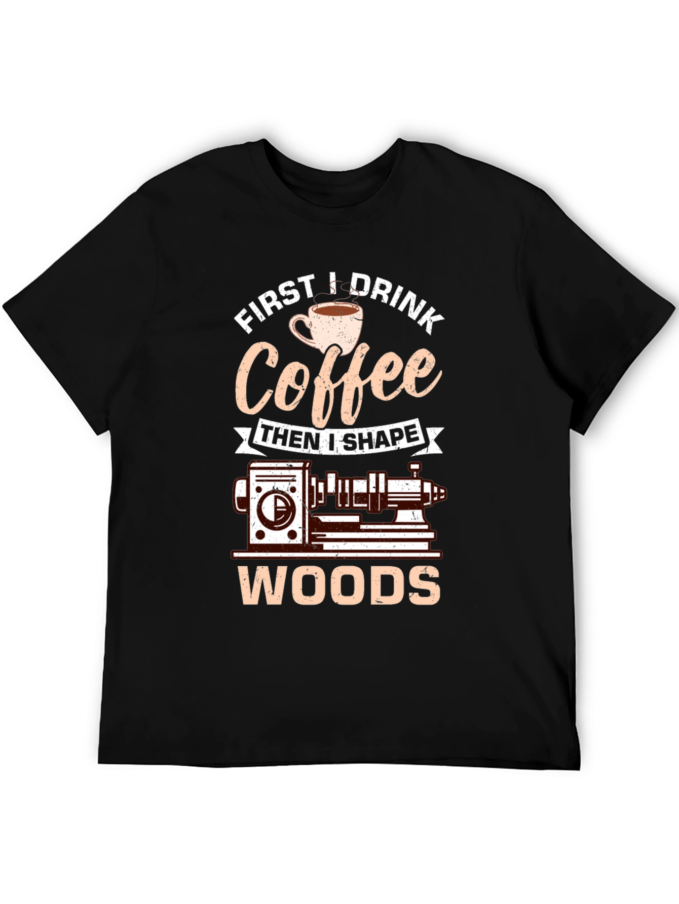 Coffee Then Woods Graphic Tee
