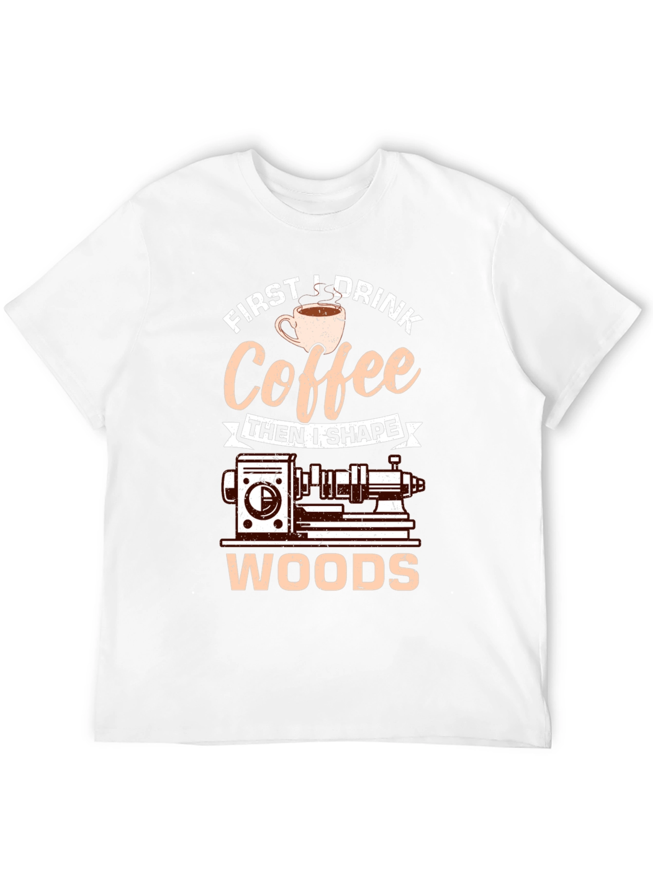 Coffee Then Woods Graphic Tee