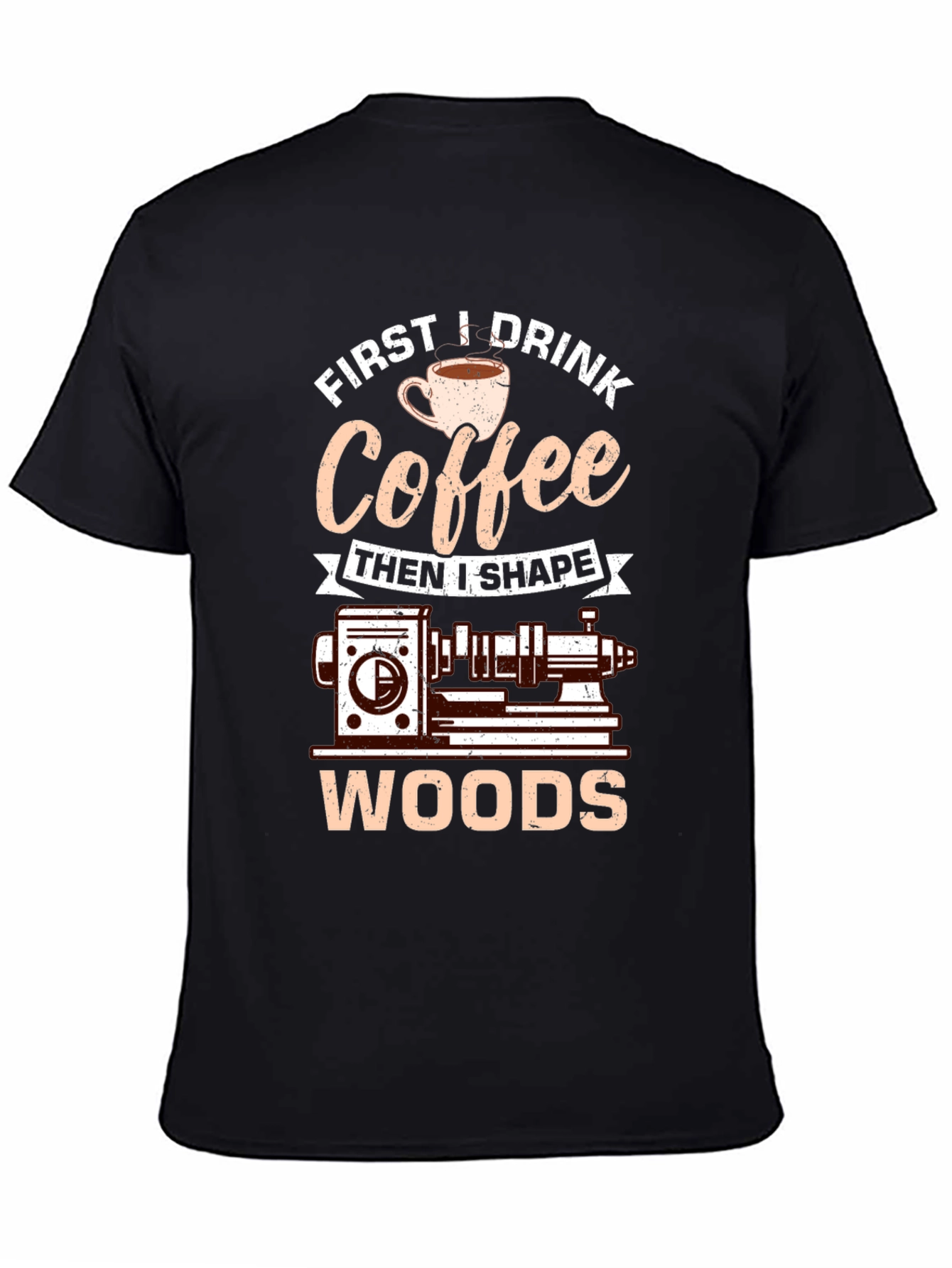 Coffee Then Woods Graphic Tee