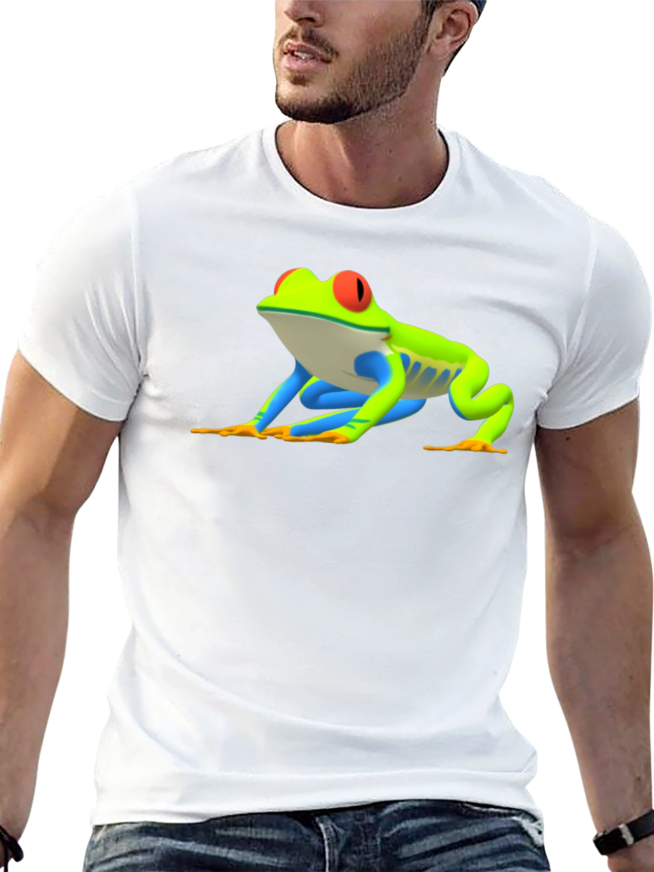 Frog Graphic Tee - Black