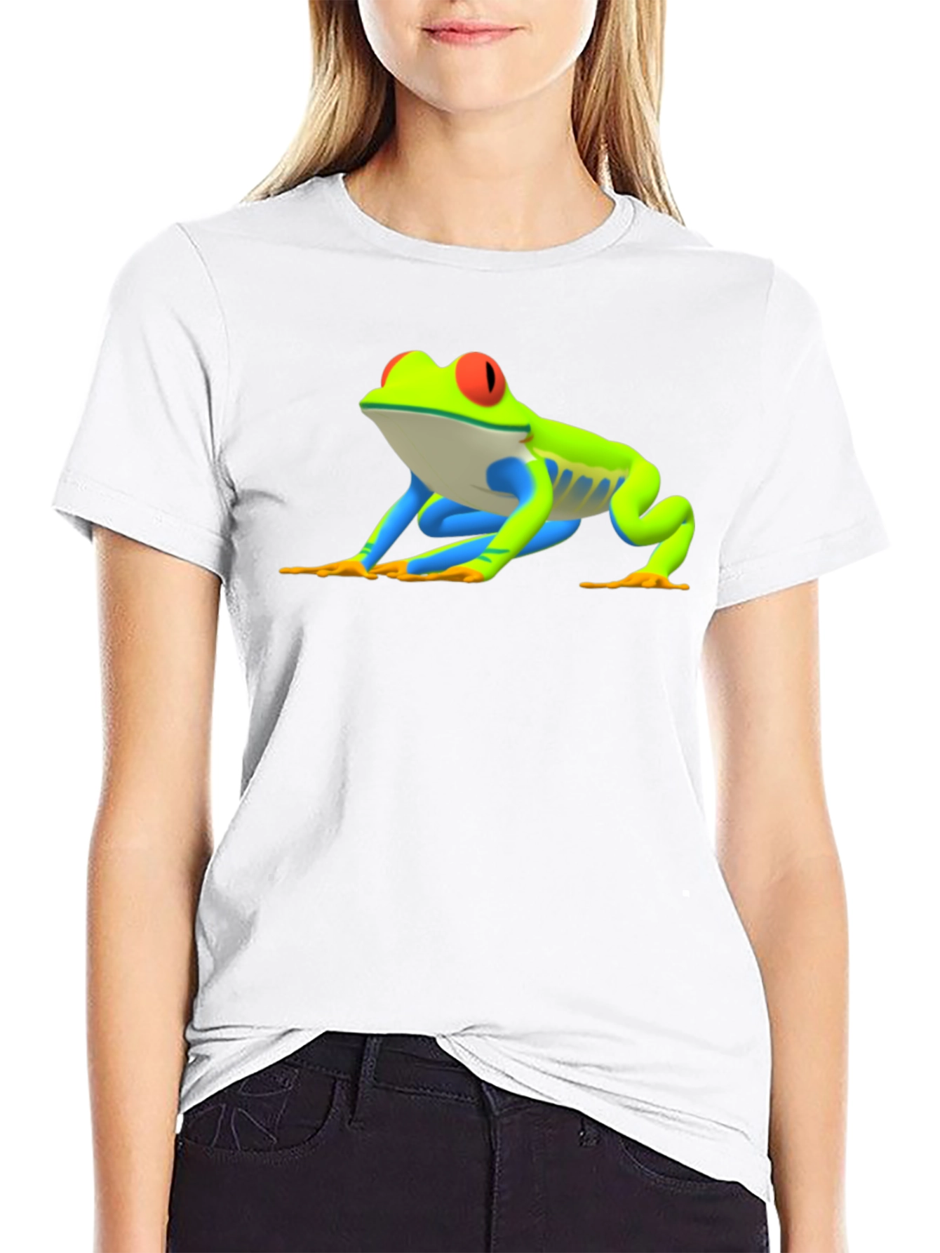 Frog Graphic Tee - Black