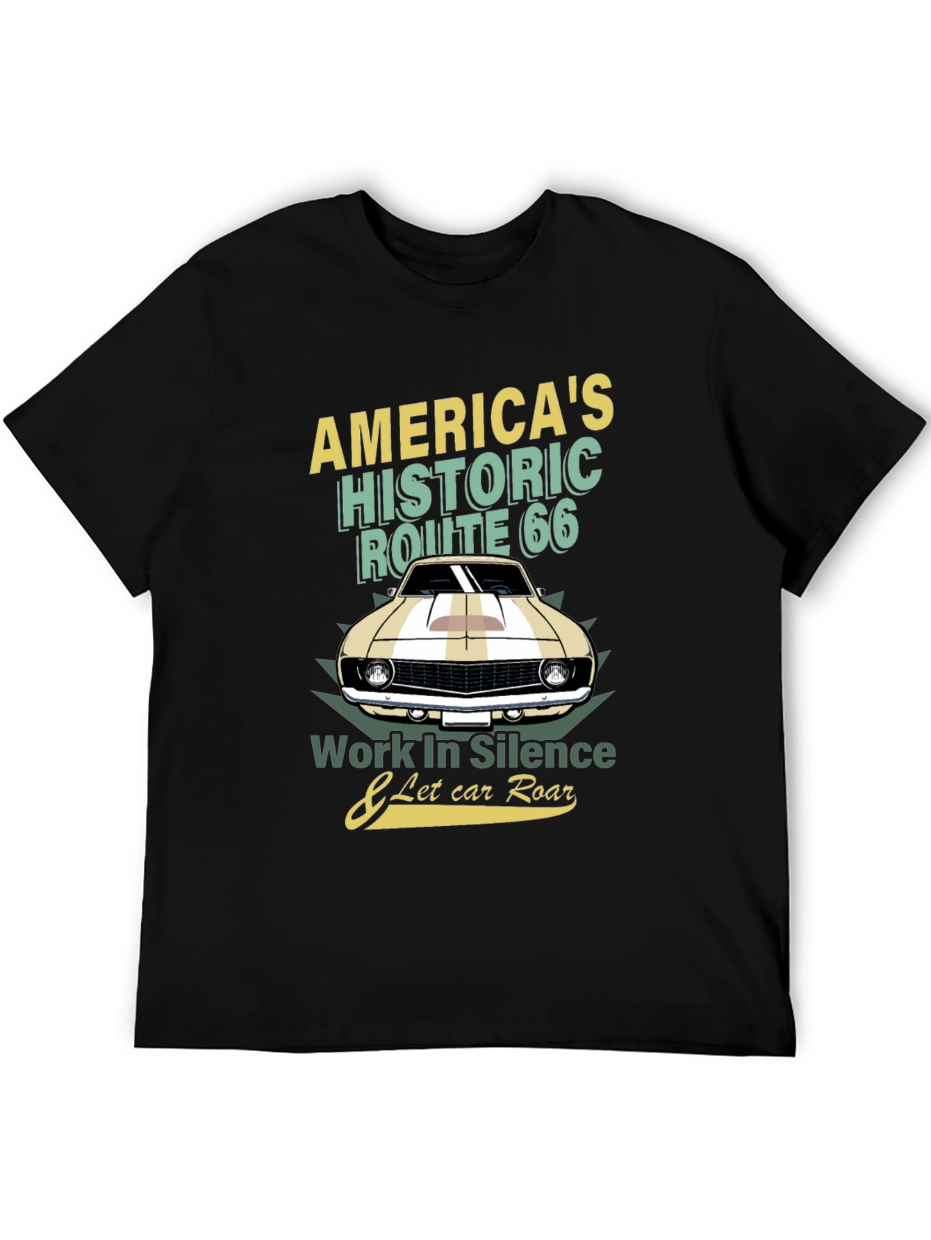 Route 66 Car T-Shirt