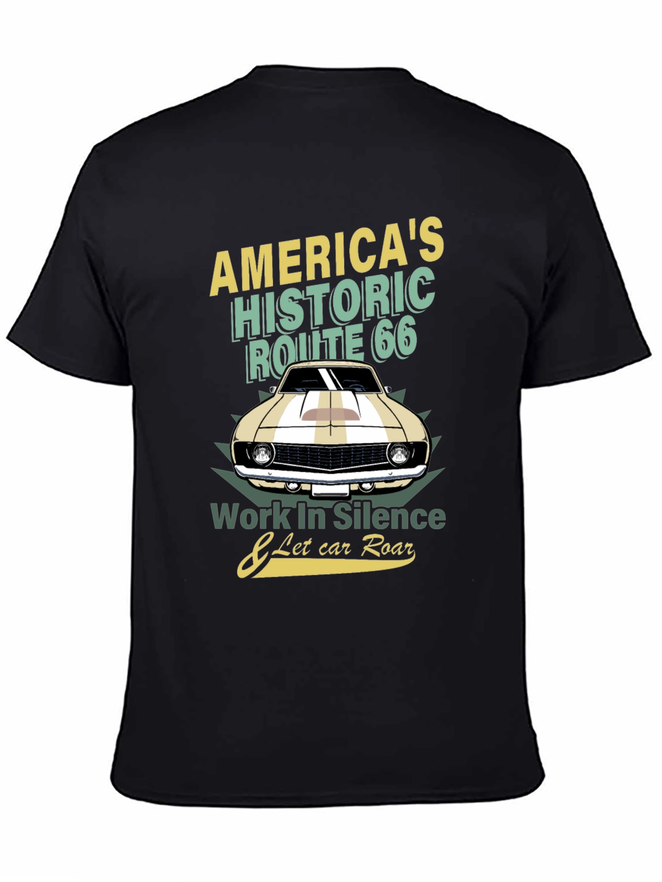 Route 66 Car T-Shirt