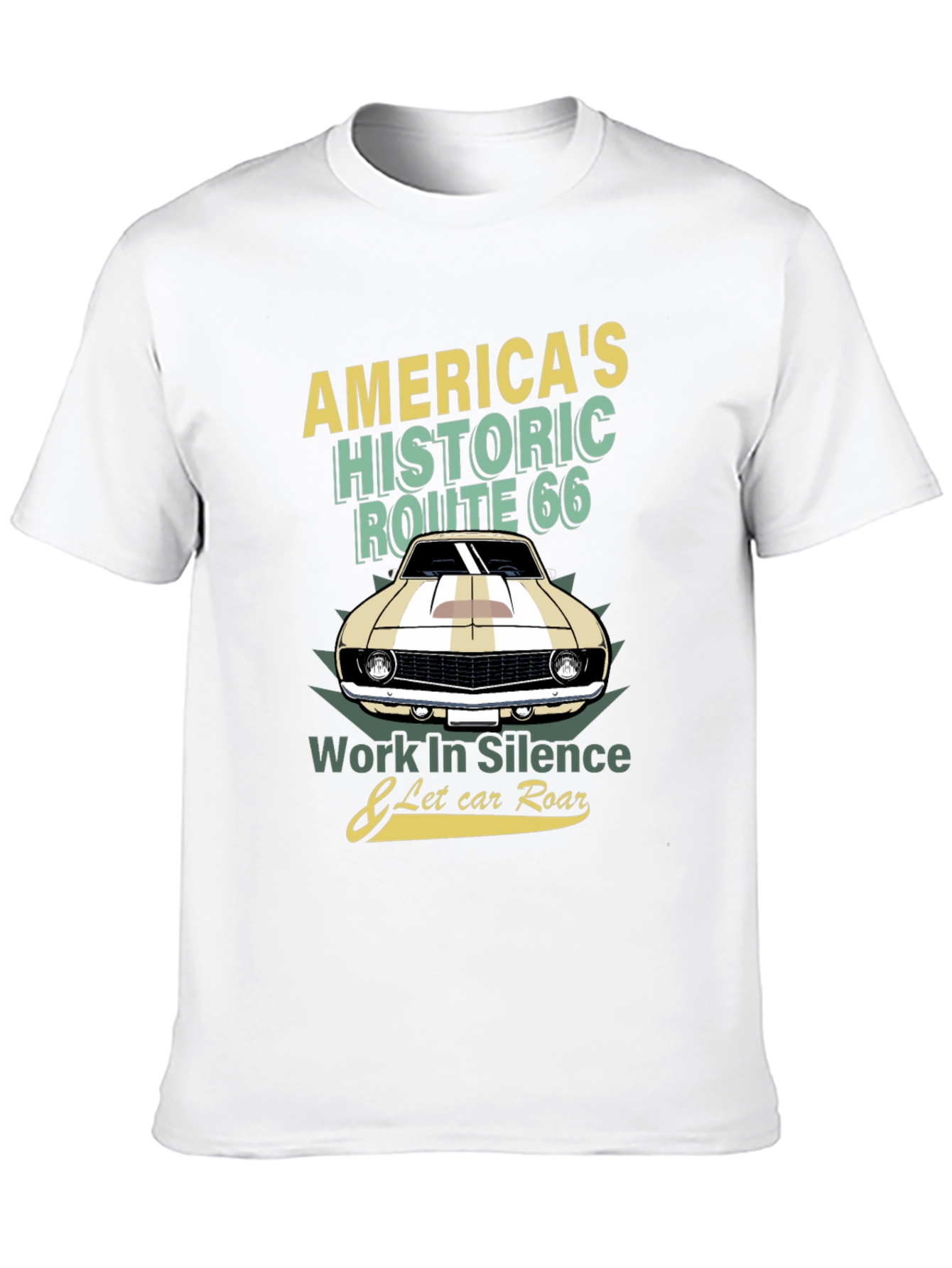 Route 66 Car T-Shirt