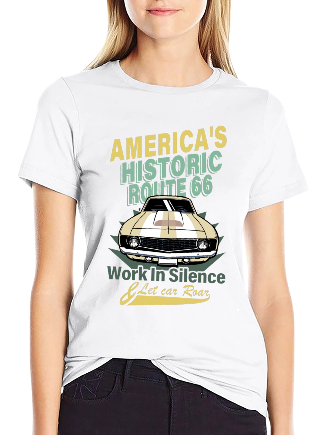 Route 66 Car T-Shirt