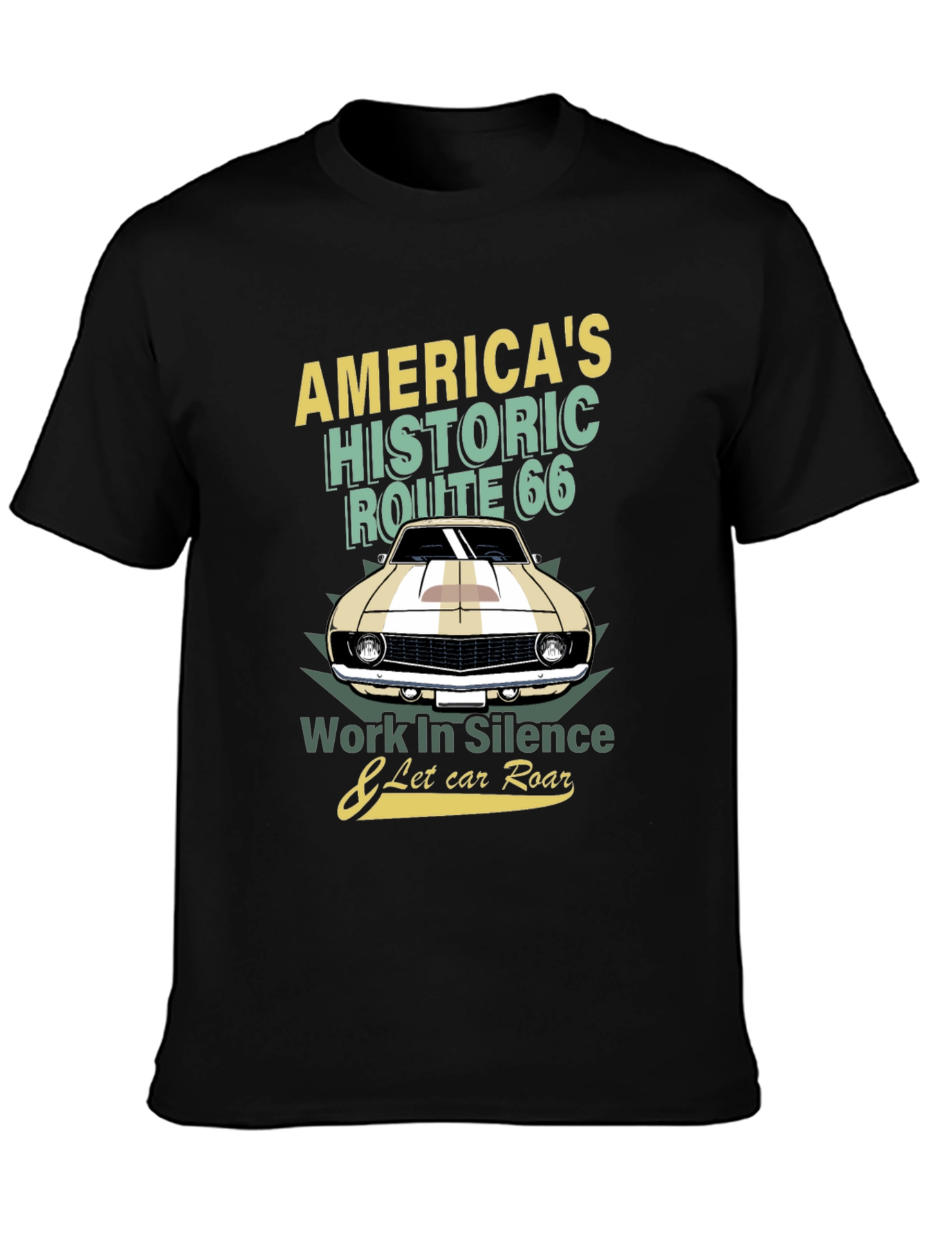 Route 66 Car T-Shirt