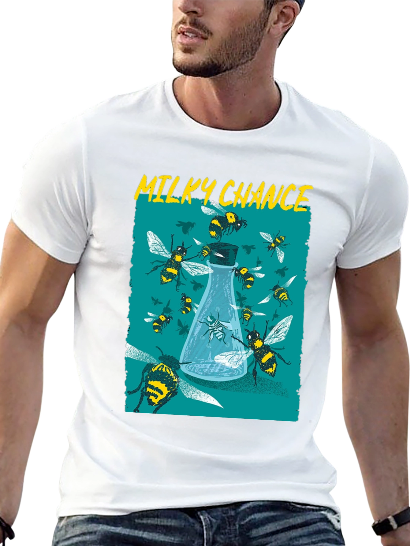 Milky Chance Band T-Shirt - Bee Design