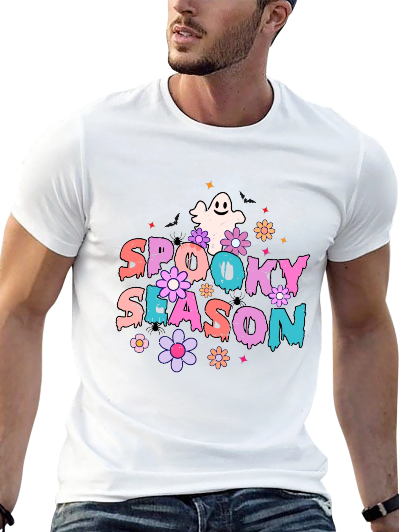 Spooky Season Graphic Tee - Fun Halloween Shirt