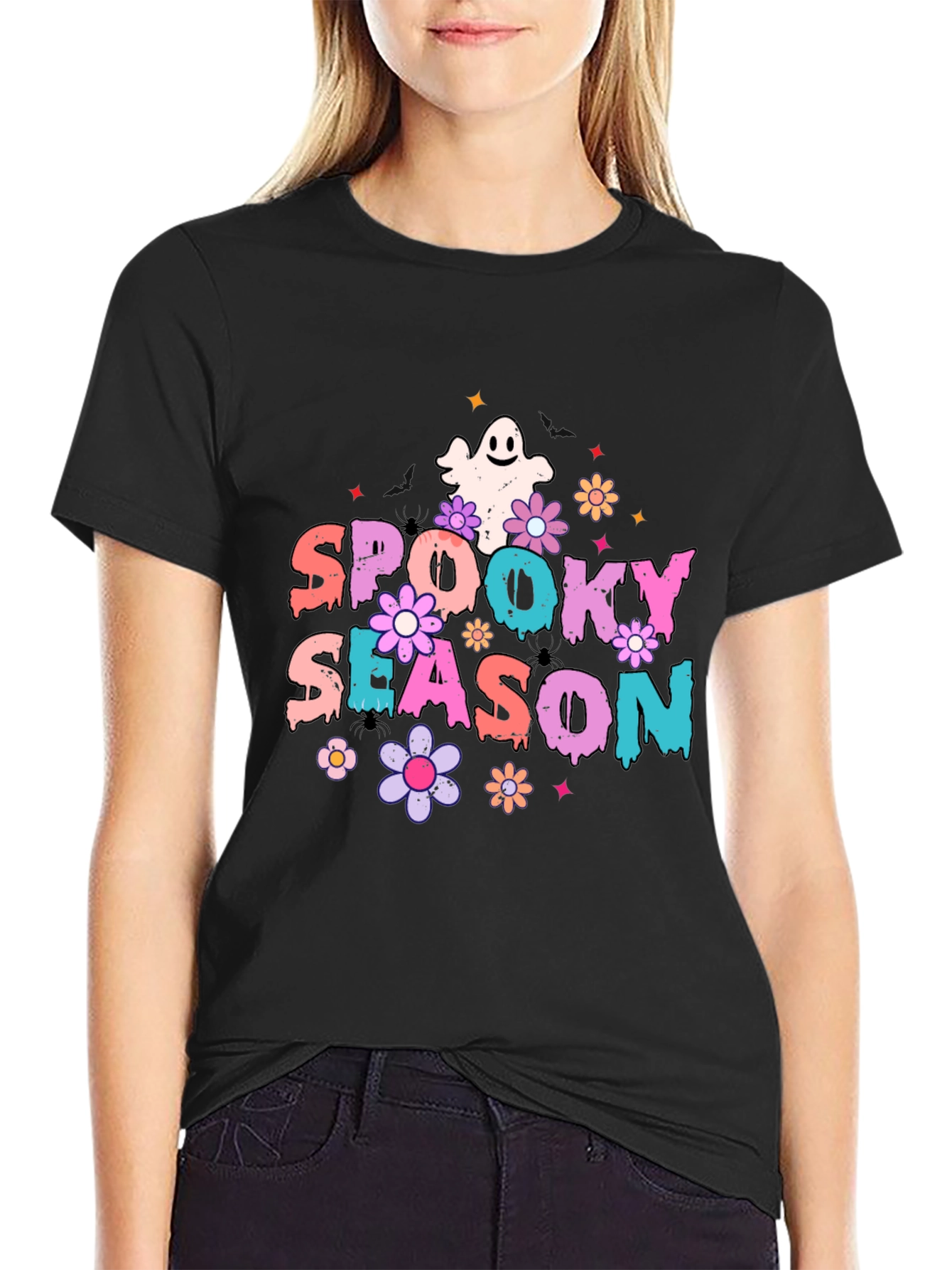 Spooky Season Graphic Tee - Fun Halloween Shirt