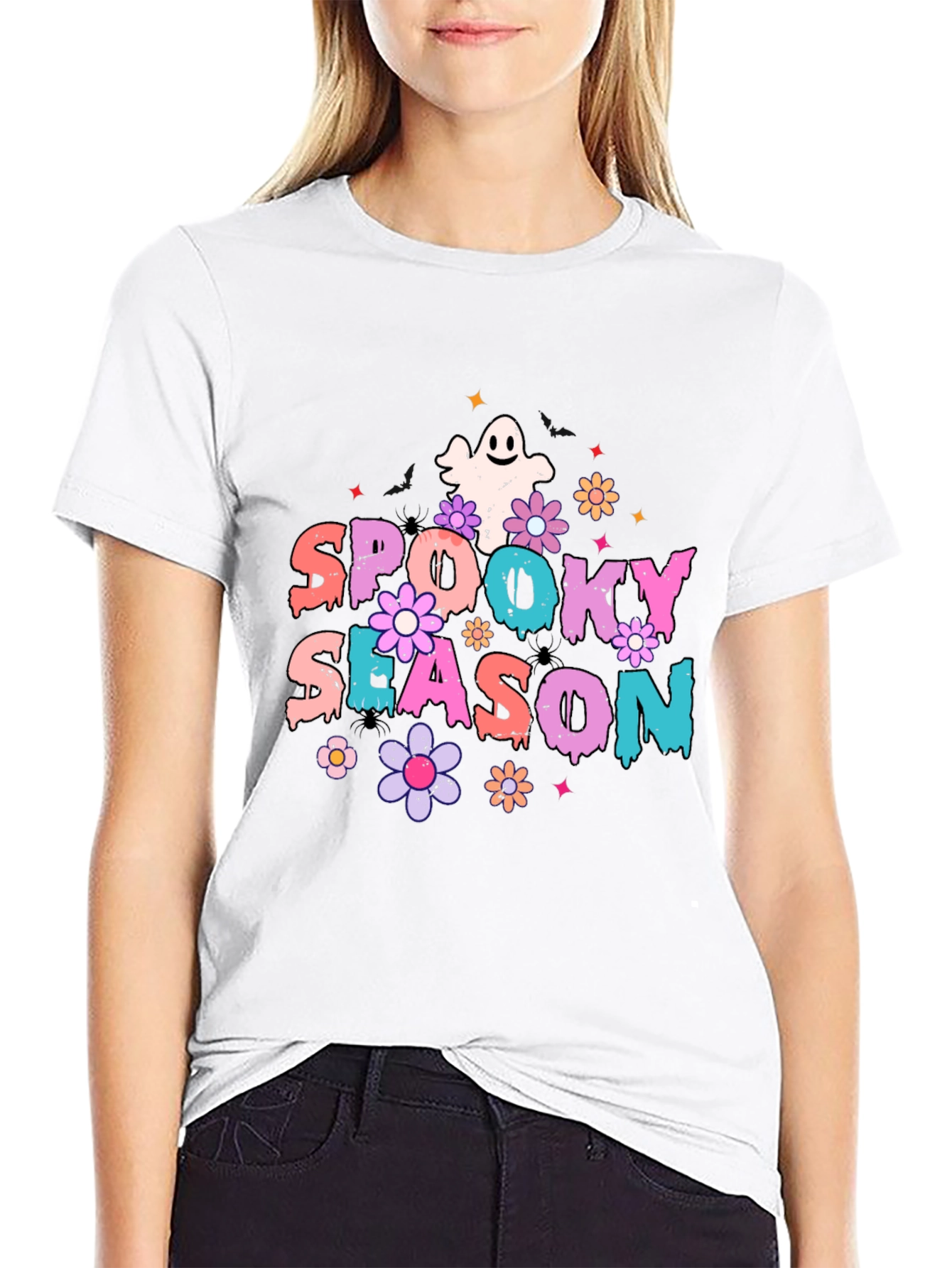 Spooky Season Graphic Tee - Fun Halloween Shirt