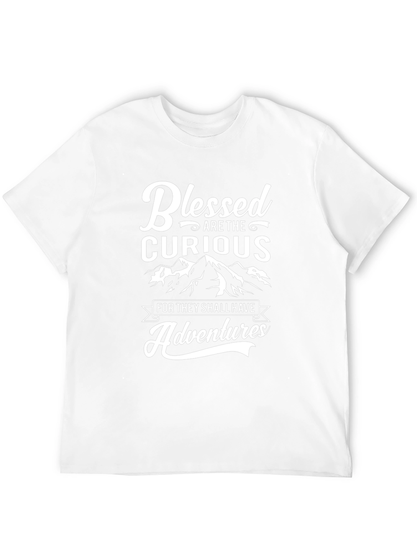 Blessed are the Curious Black T-Shirt