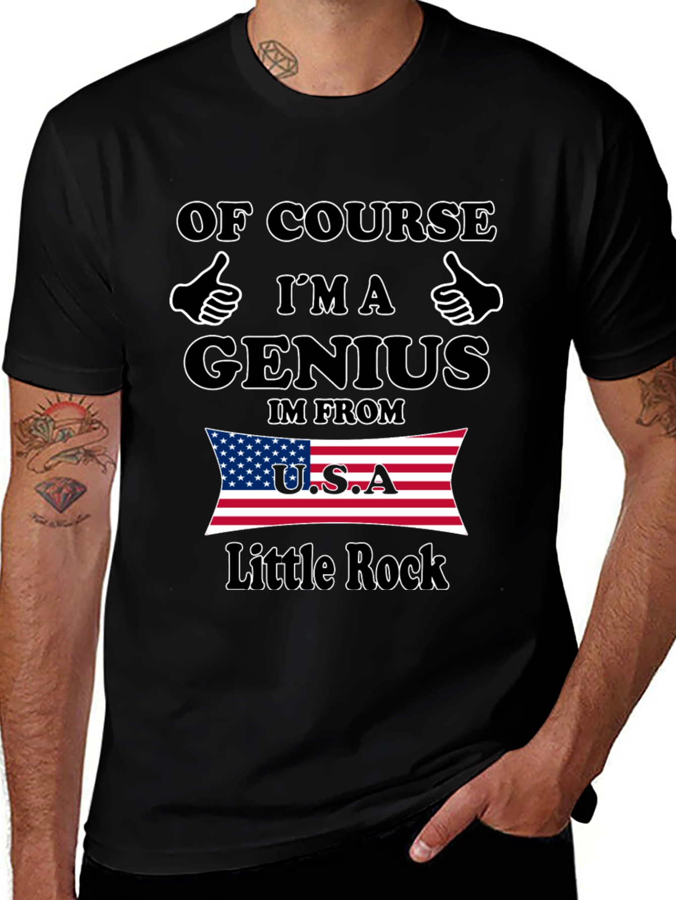 Genius from Little Rock USA T-Shirt