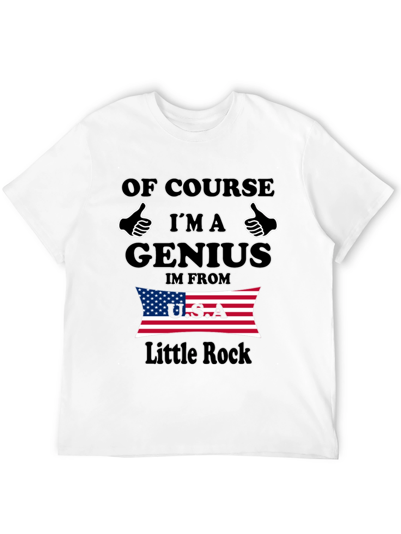 Genius from Little Rock USA T-Shirt