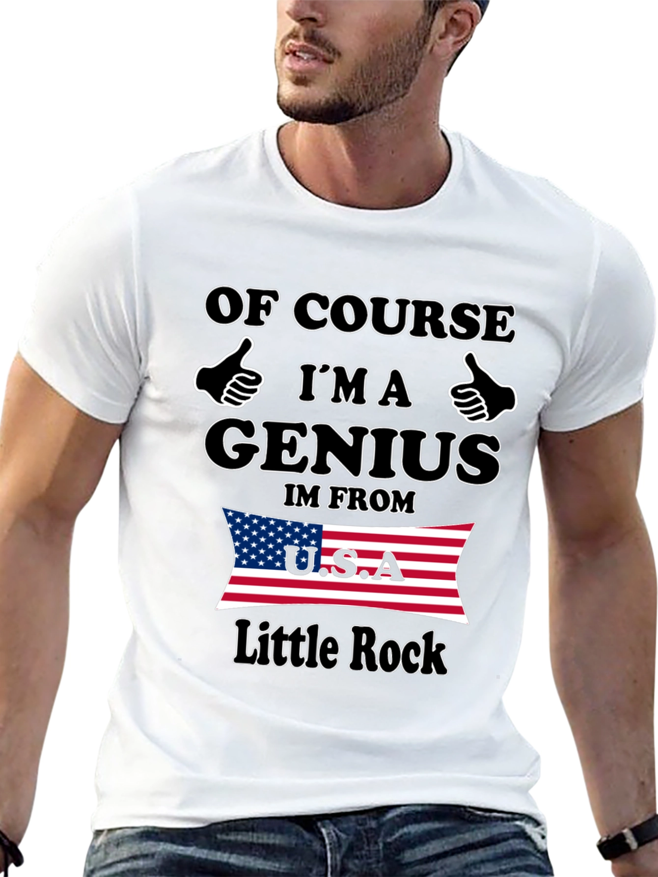 Genius from Little Rock USA T-Shirt