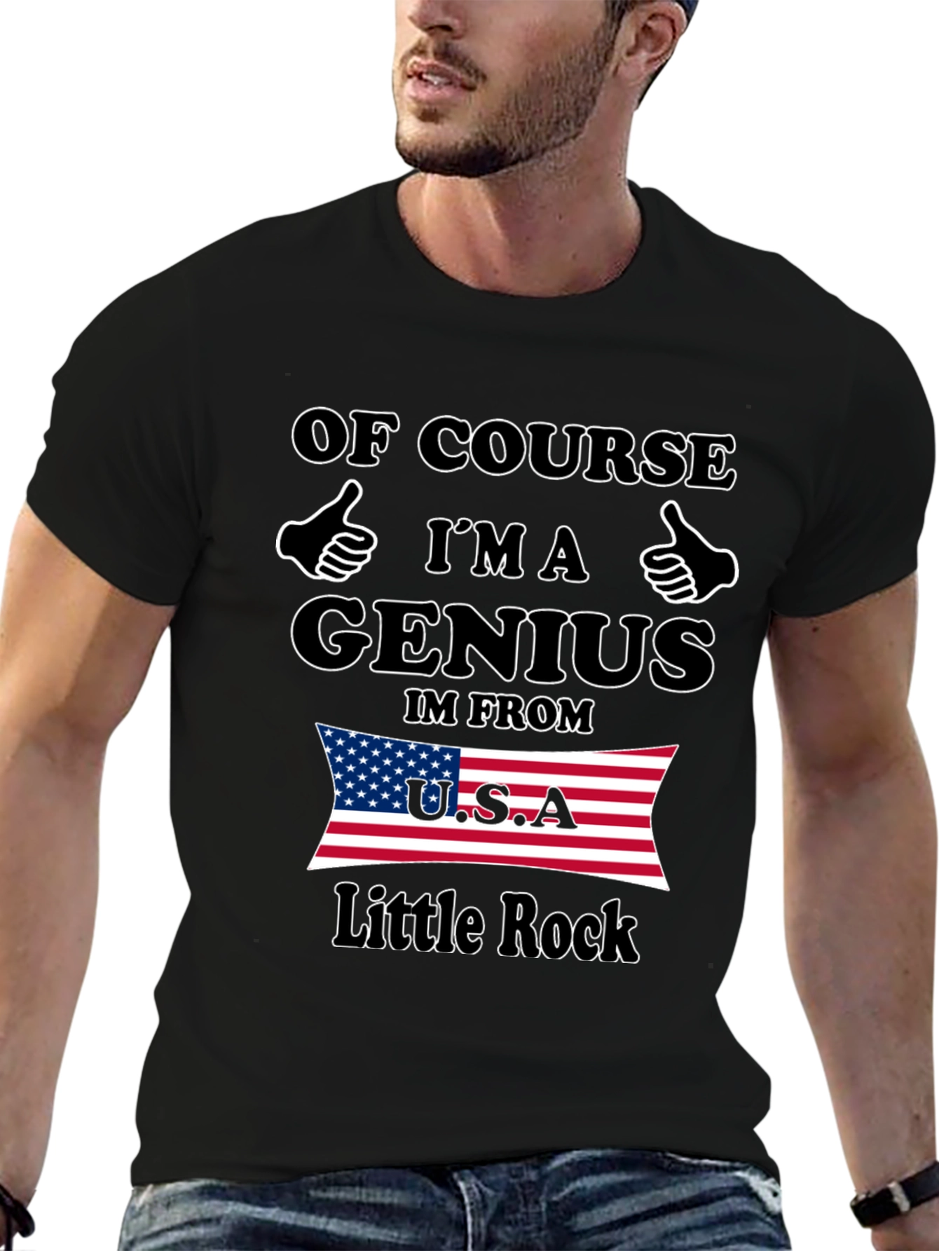 Genius from Little Rock USA T-Shirt