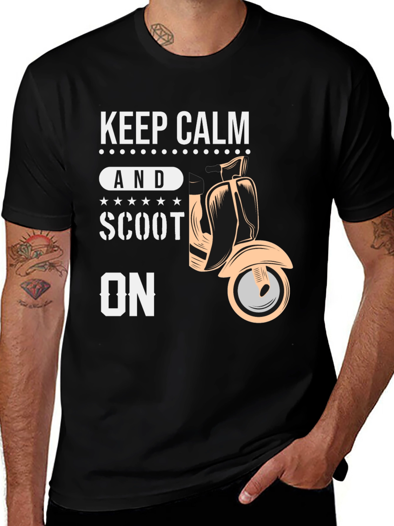 Keep Calm And Scoot On T-Shirt