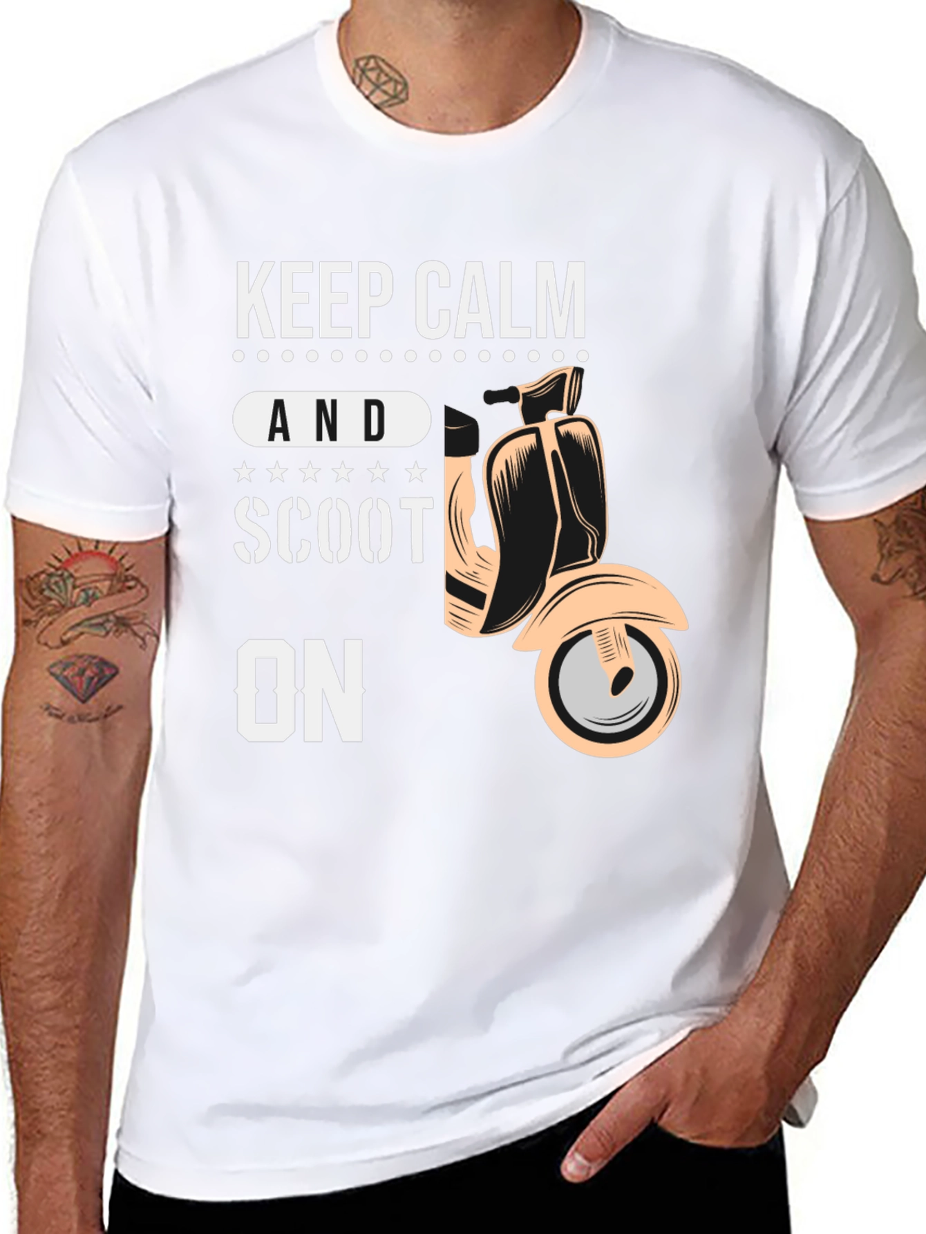 Keep Calm And Scoot On T-Shirt